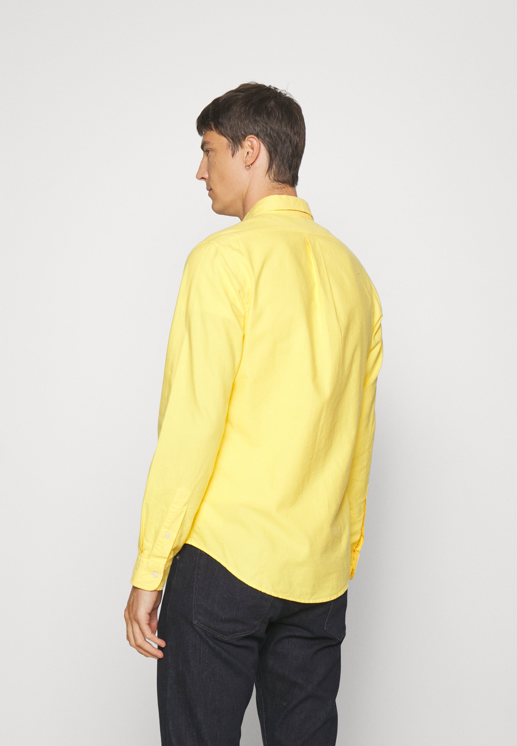 Polo Ralph Lauren LONG SLEEVE SPORT - Shirt - chrome yellow/mustard yellow
