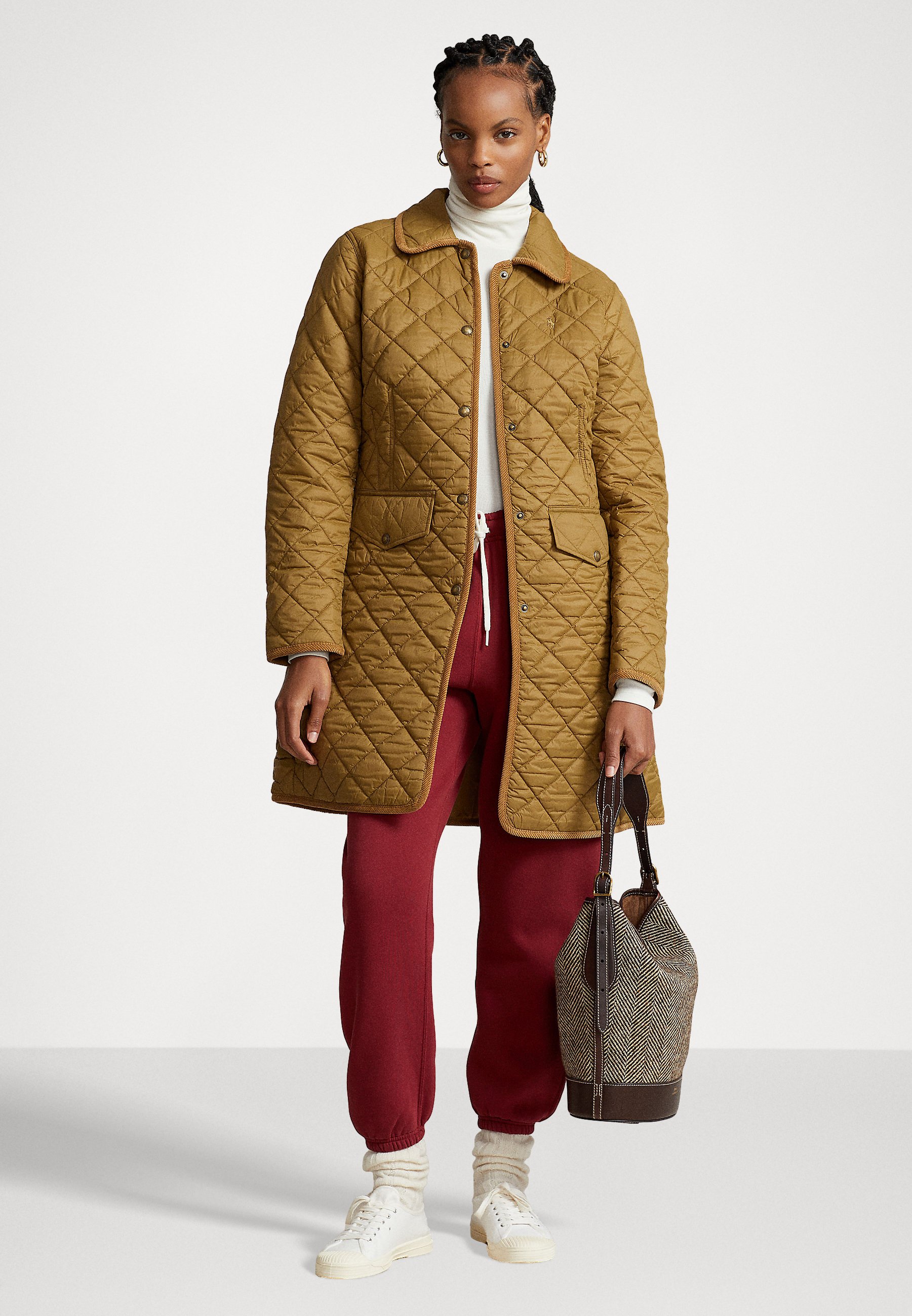 Polo Ralph Lauren INSULATED COAT - Short coat - dispatch tan/tan