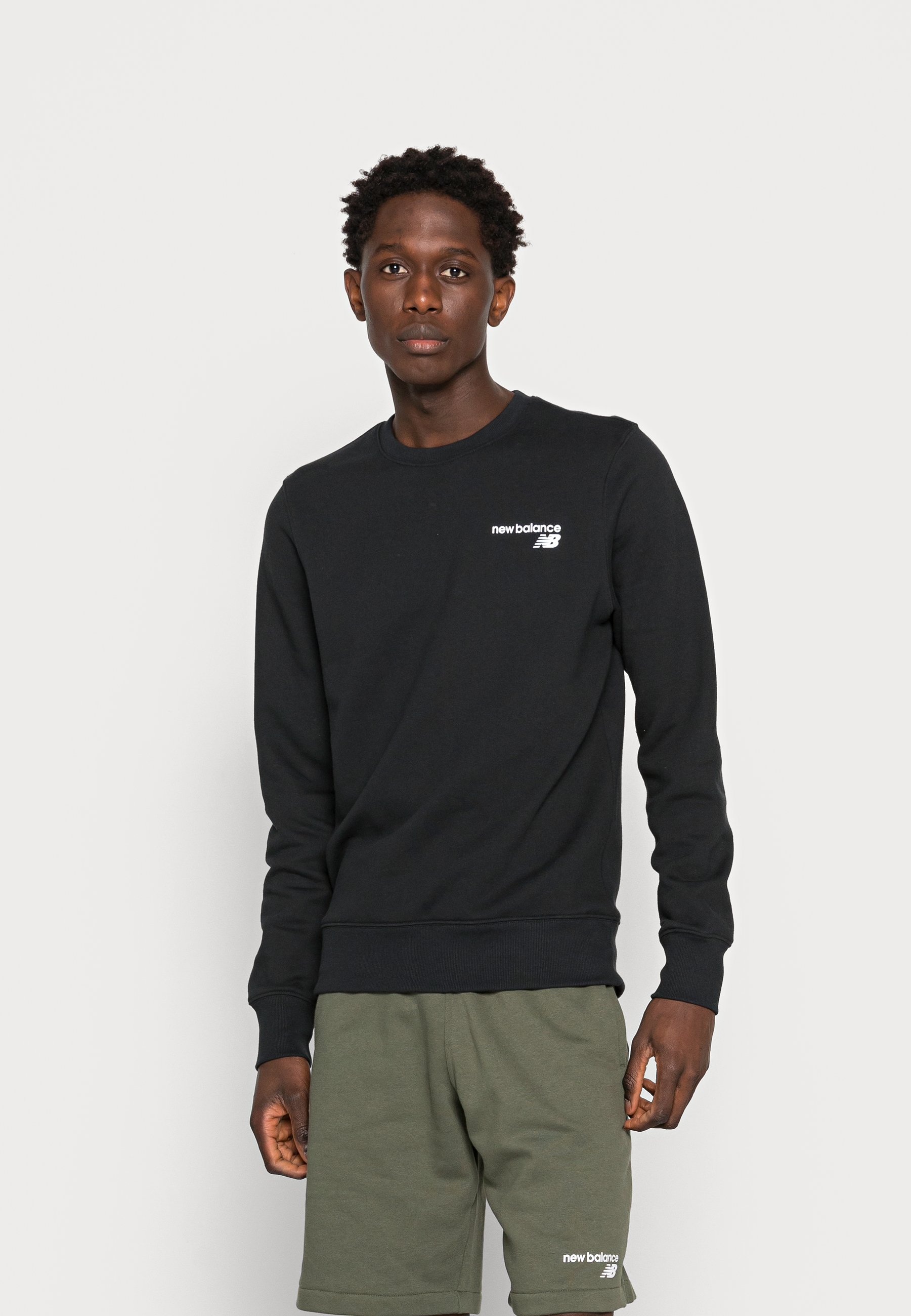 NB CLASSIC CORE CREW - Sweatshirt - black/black