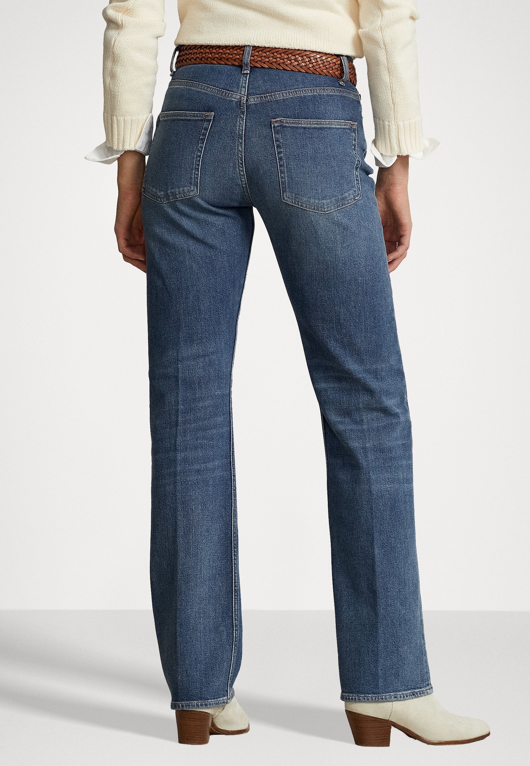 Polo Ralph Lauren FULL LENGTH - Straight leg jeans - telesto wash/blue denim