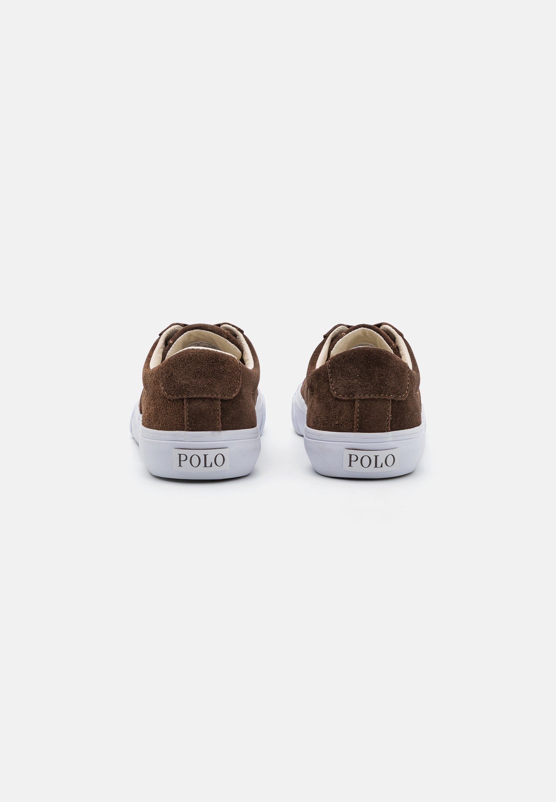 Polo Ralph Lauren SAYER LACE UNISEX - Trainers - chocolate brown/brown