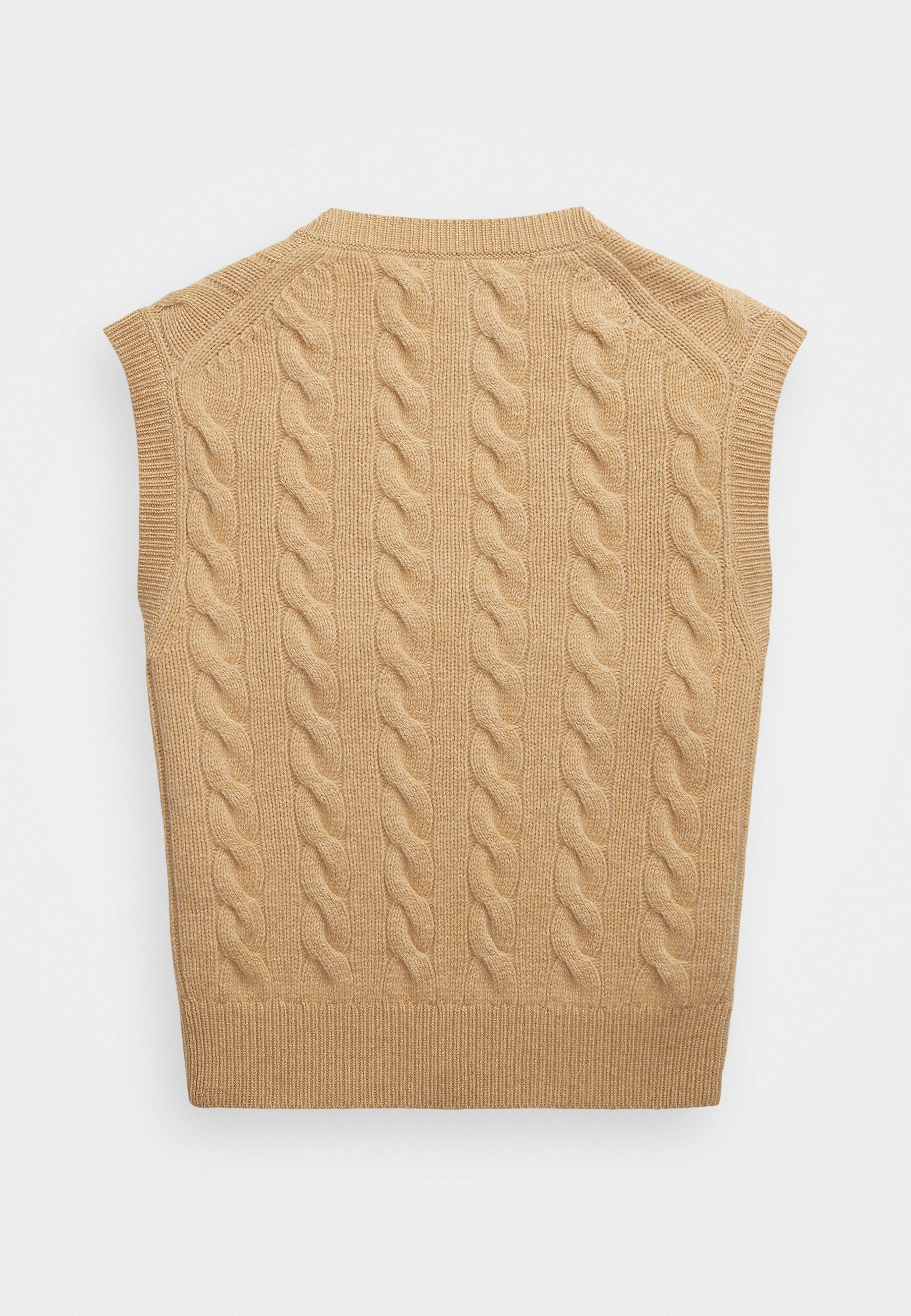 Polo Ralph Lauren SLEEVELESS - Jumper - camel melange/camel