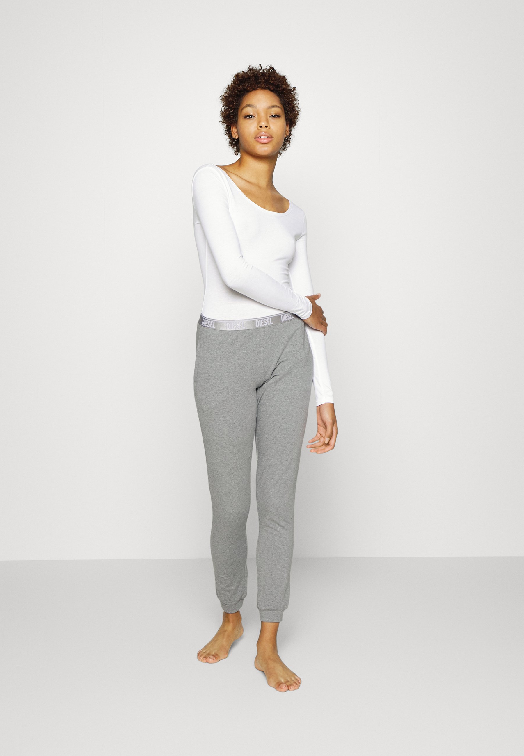 Diesel BABYX - Pyjama bottoms - gray/grey