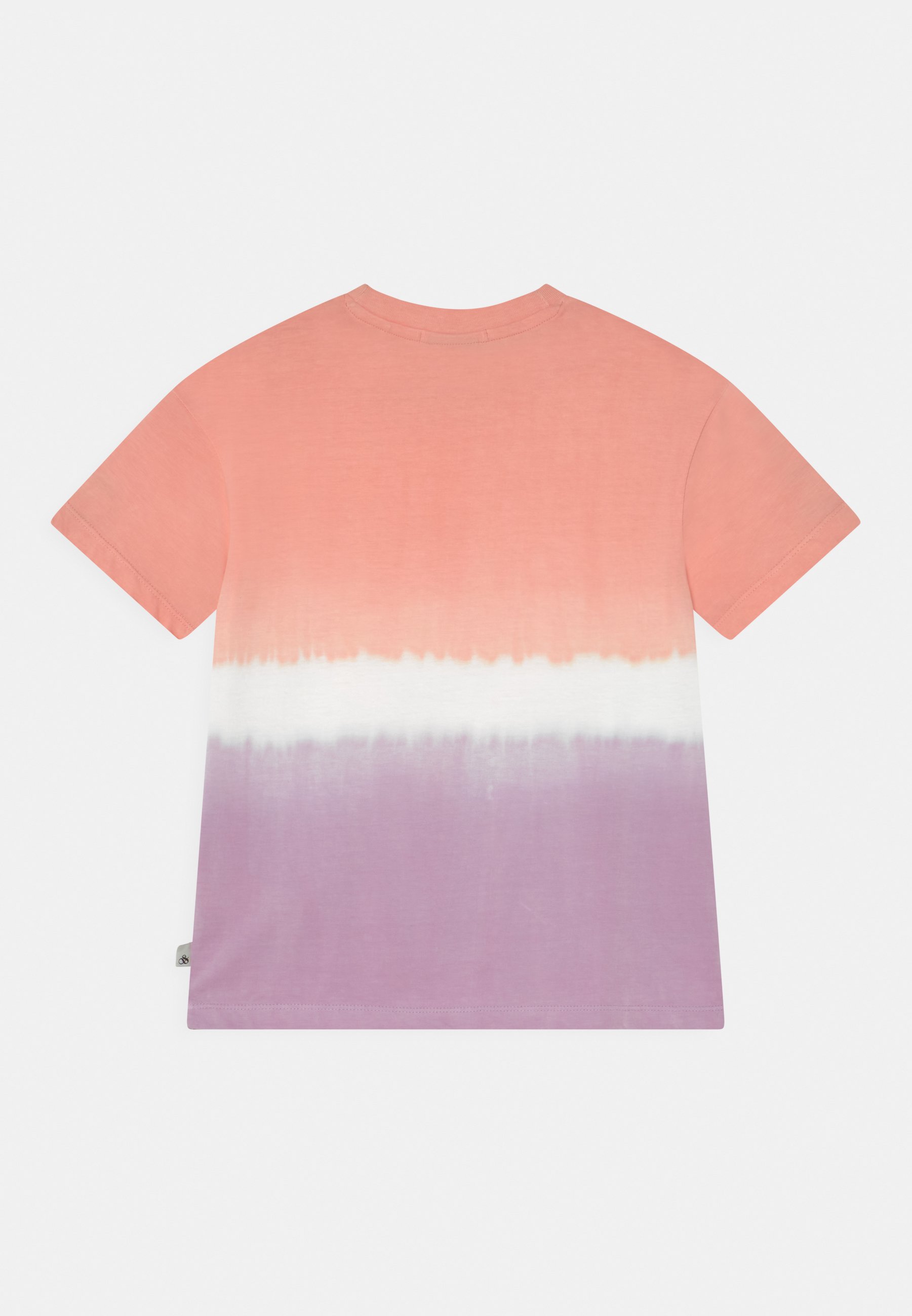 Scotch & Soda DROPPED SHOULDER DIP-DYE ARTWORK - Print T-shirt - pink