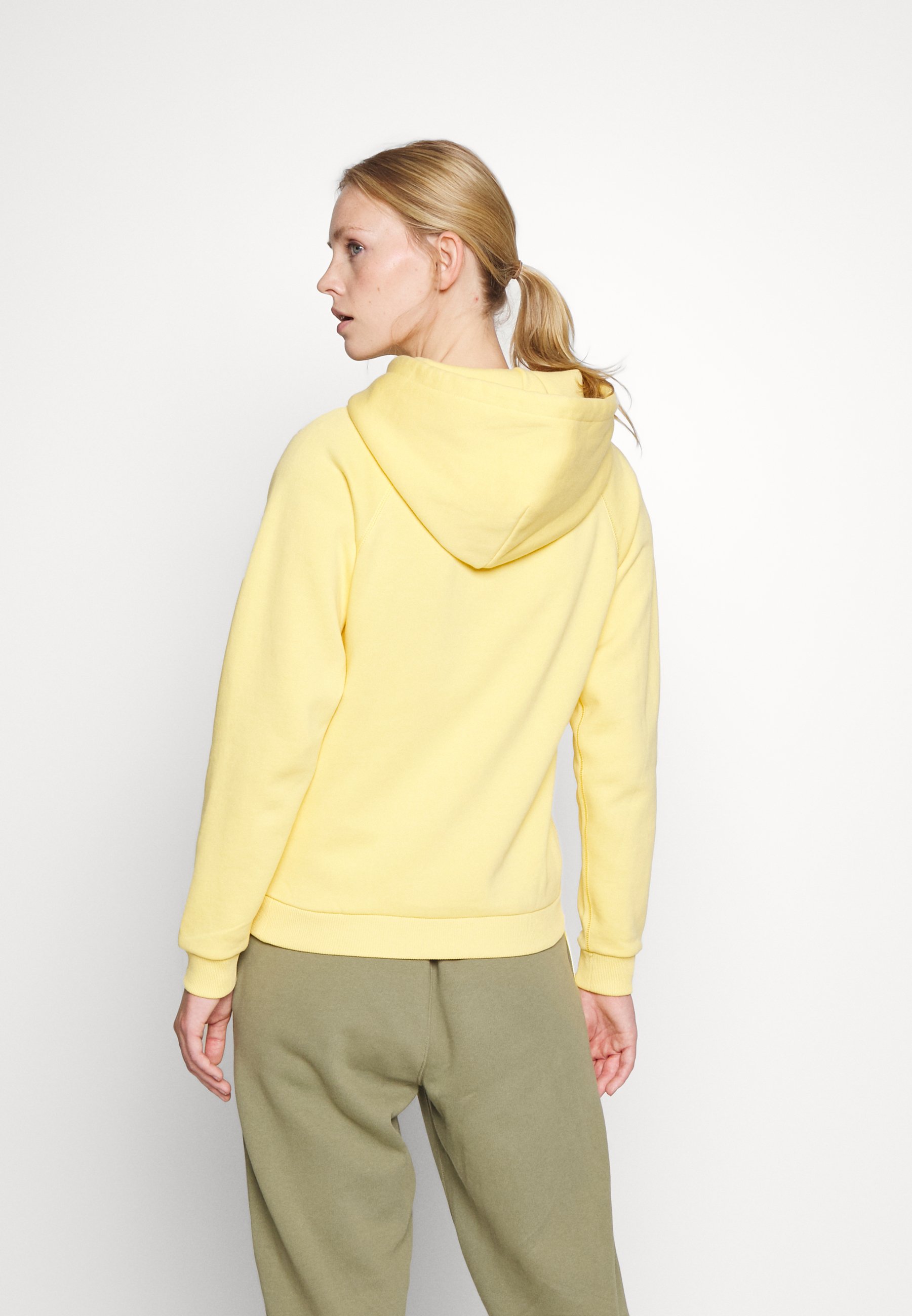 Polo Ralph Lauren CLASSIC SHRUNKEN HOODIE - Hoodie - yellow