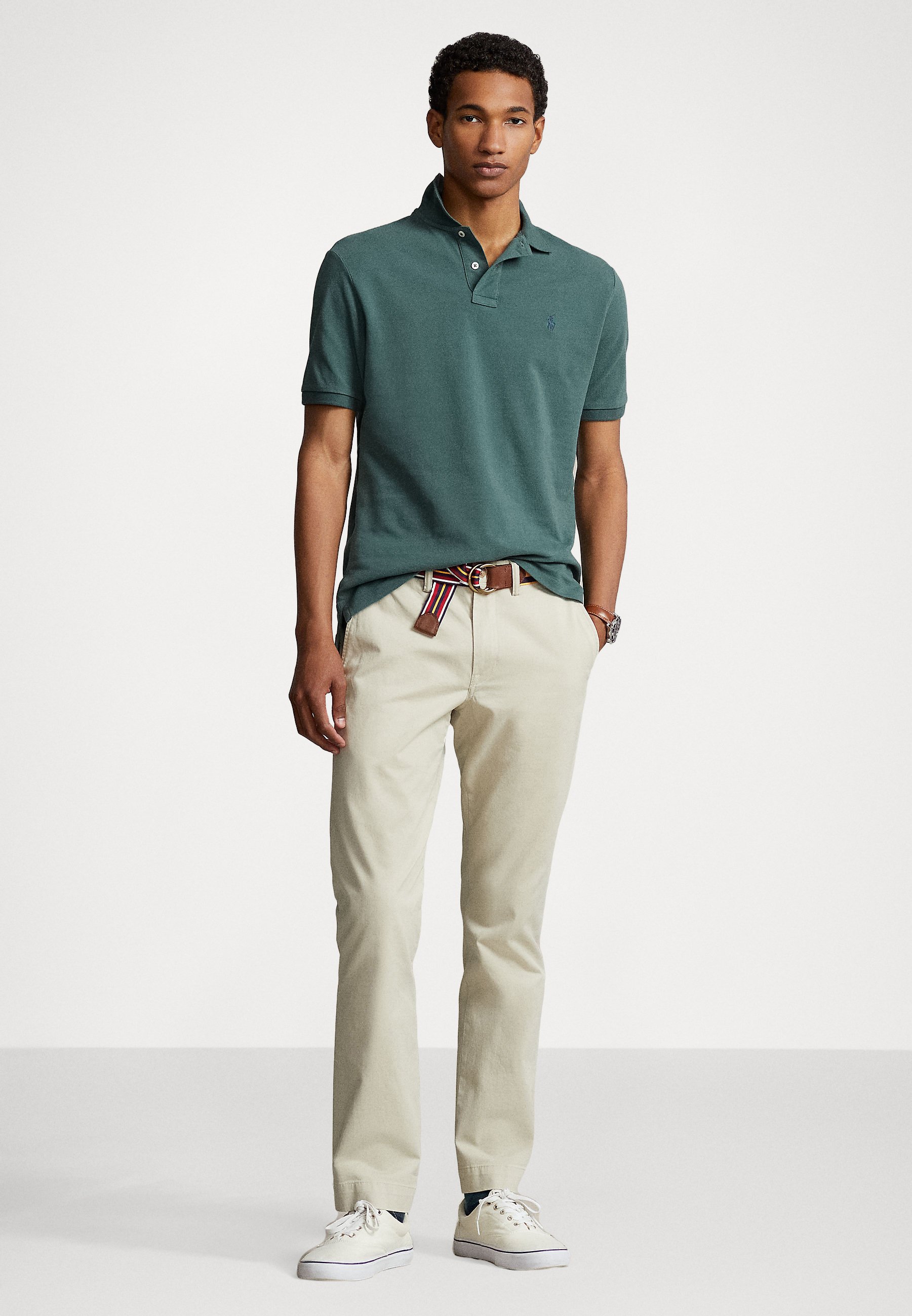Polo Ralph Lauren SHORT SLEEVE - Polo shirt - washed forest/green