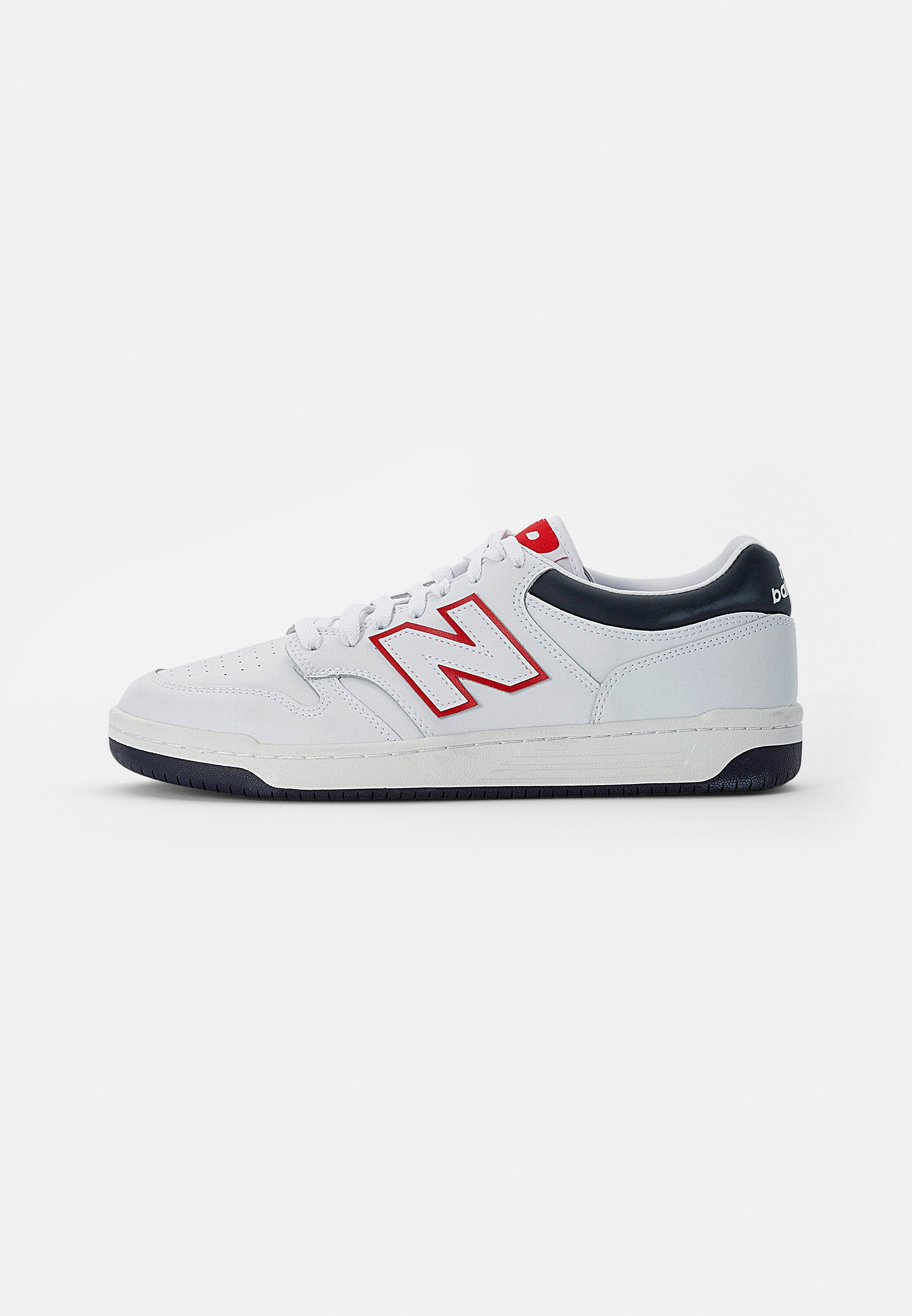 NB 480L UNISEX - Trainers - white/navy/white
