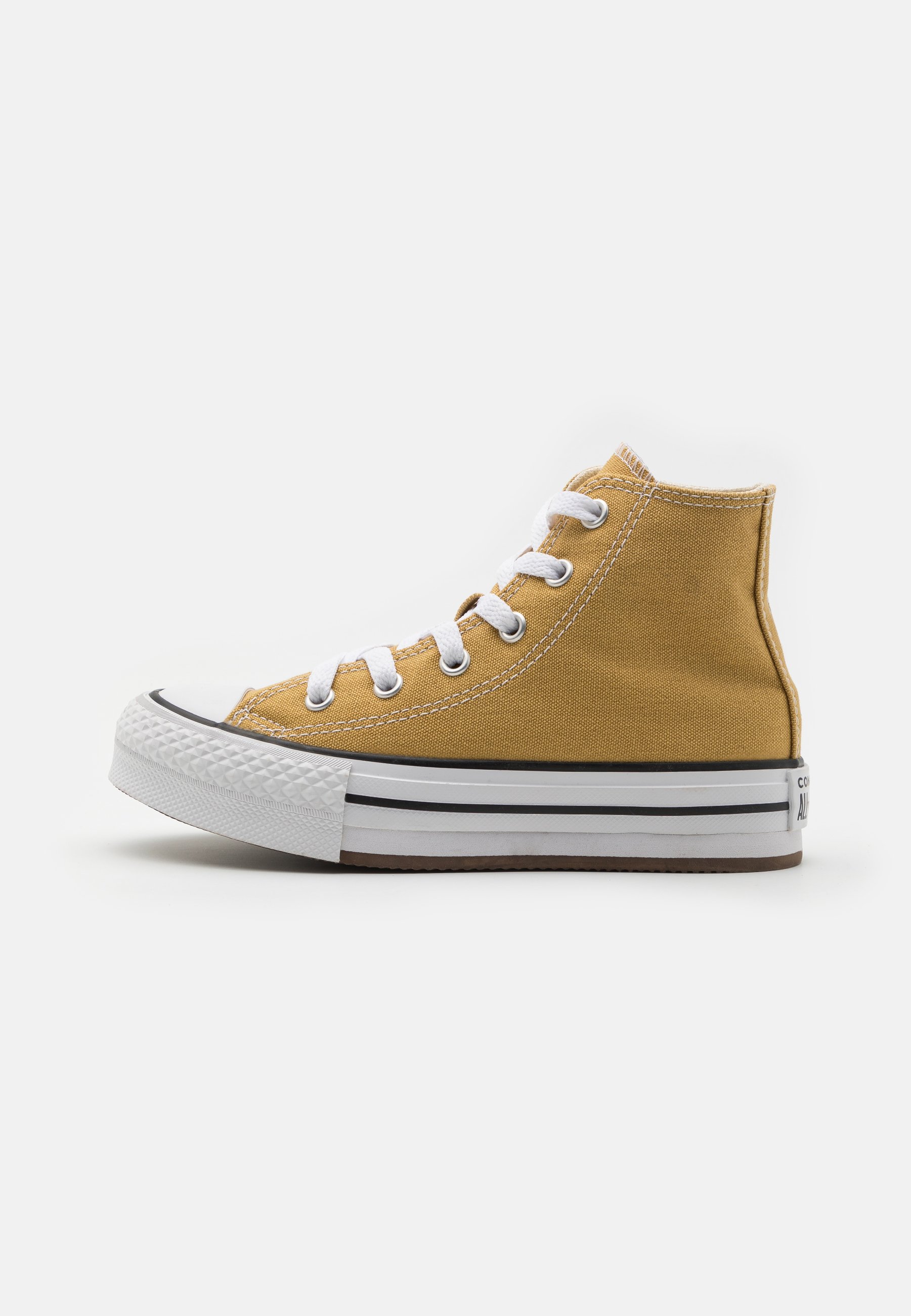 Converse CHUCK TAYLOR ALL STAR LIFT KID UNISEX - High-top trainers - dunescape/white/black/beige