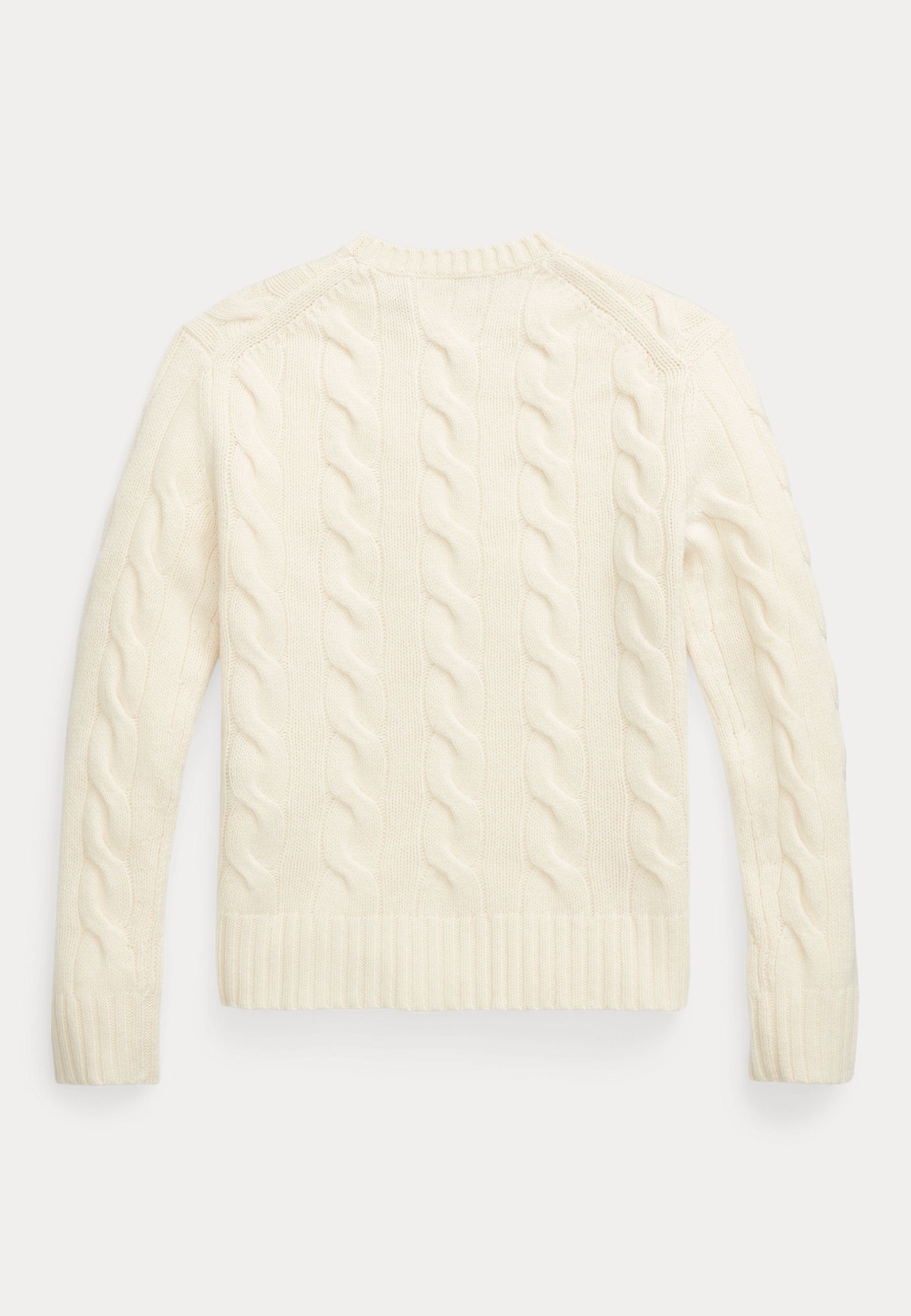 Polo Ralph Lauren LONG SLEEVE - Jumper - cream/beige