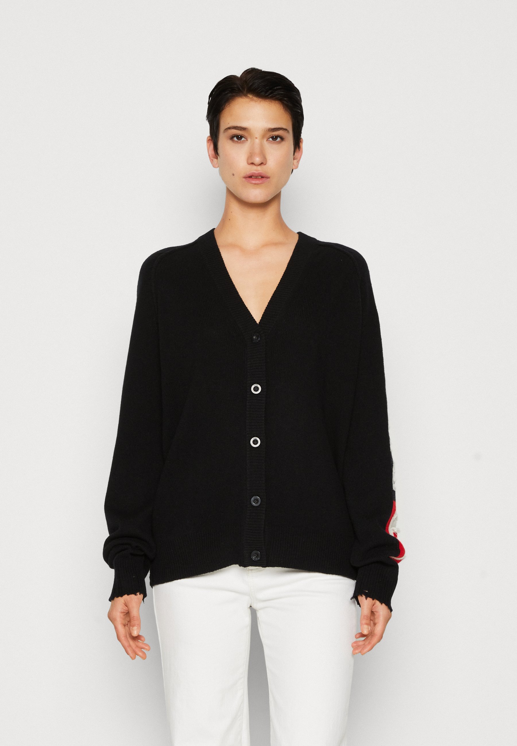 Diesel M-SARRI - Cardigan - 9xx/black