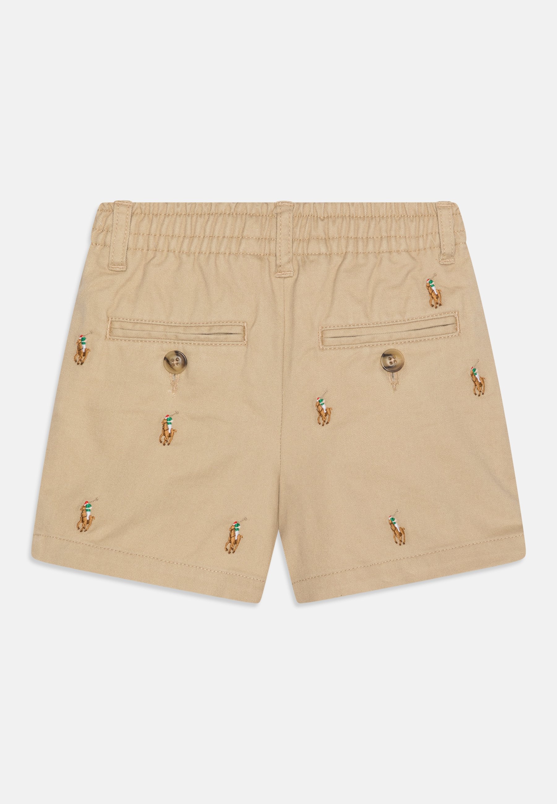 Polo Ralph Lauren FLAT FRONT - Shorts - classic khaki/dark green