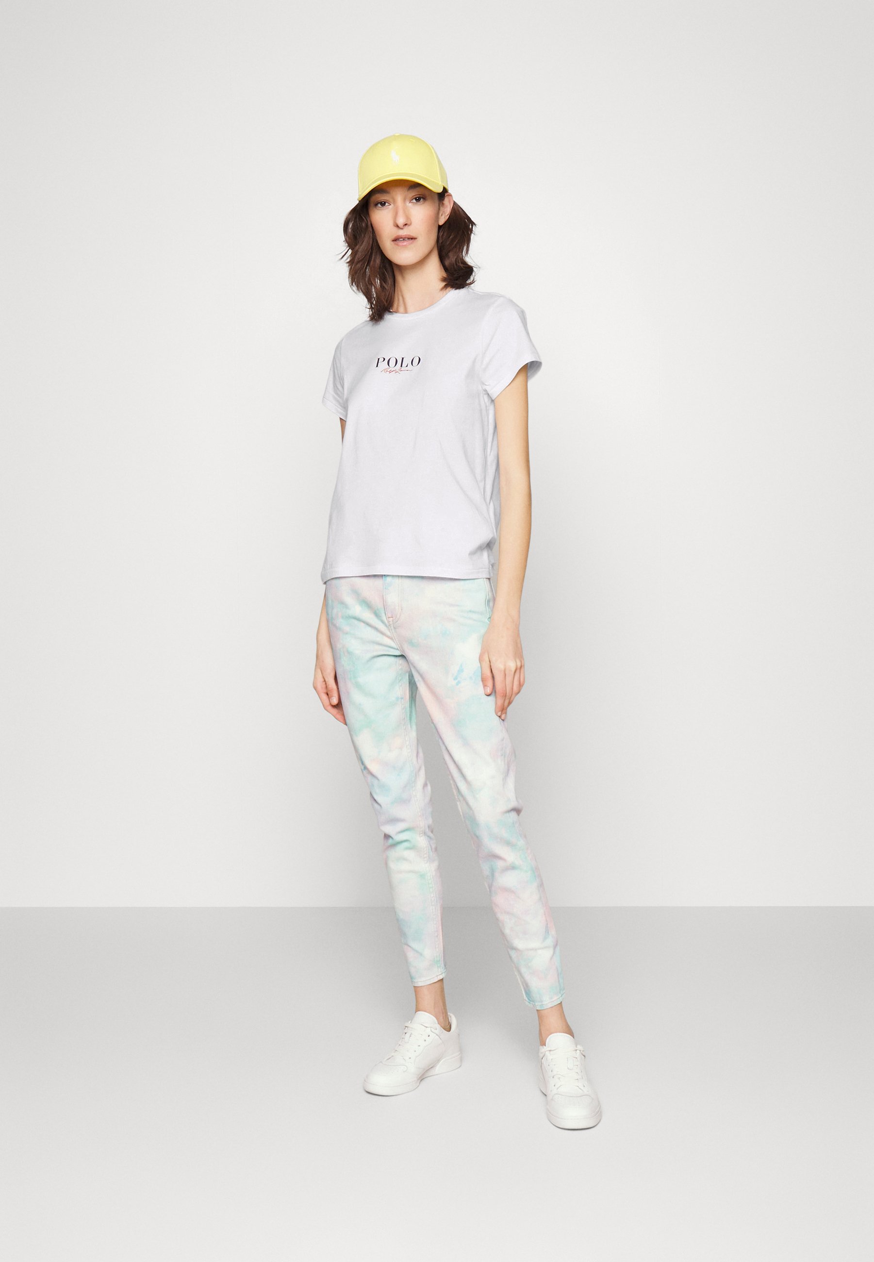 Polo Ralph Lauren CREWNECK TEE - Print T-shirt - white
