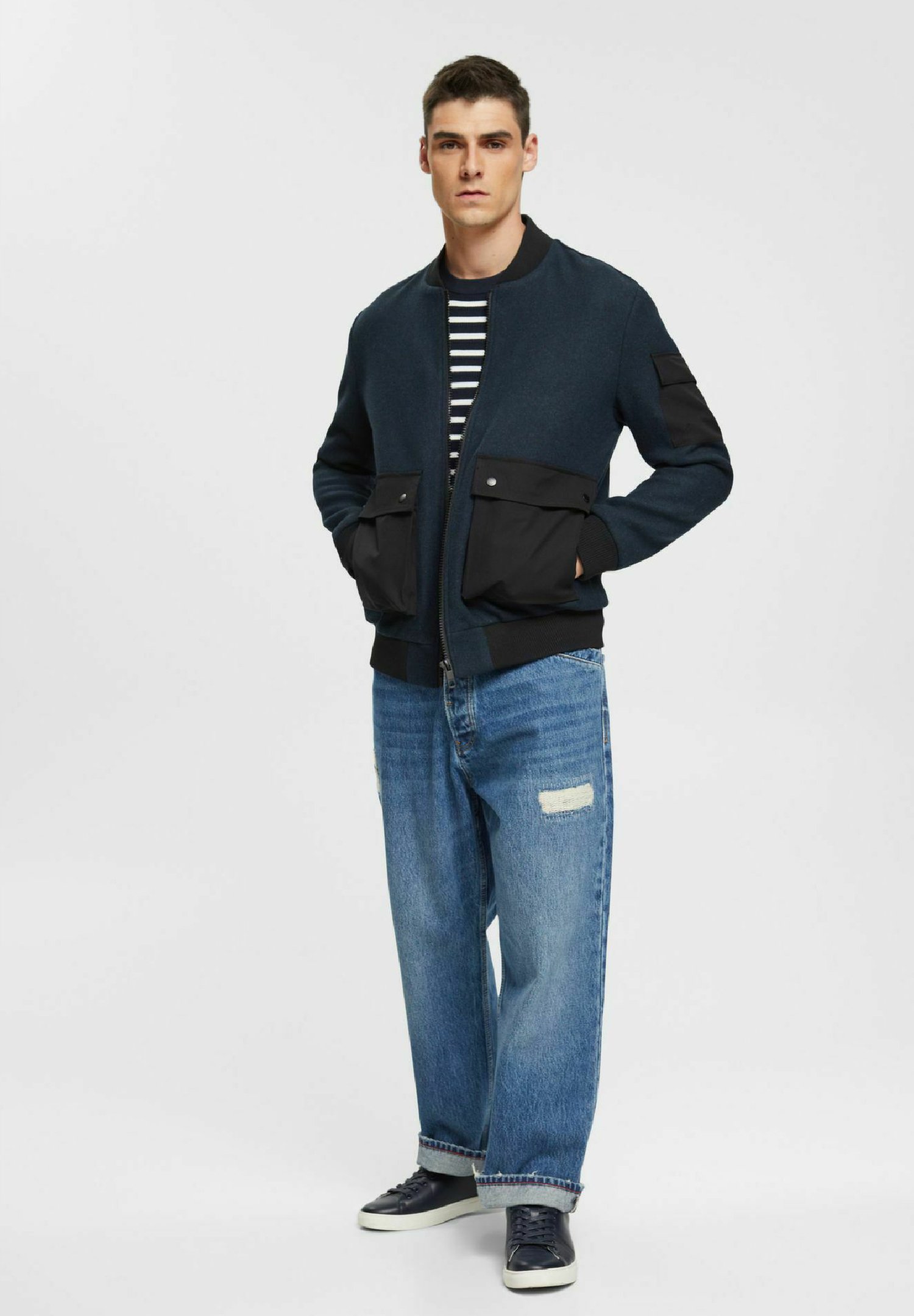 Esprit OUTDOOR  - Bomber Jacket - petrol blue/teal