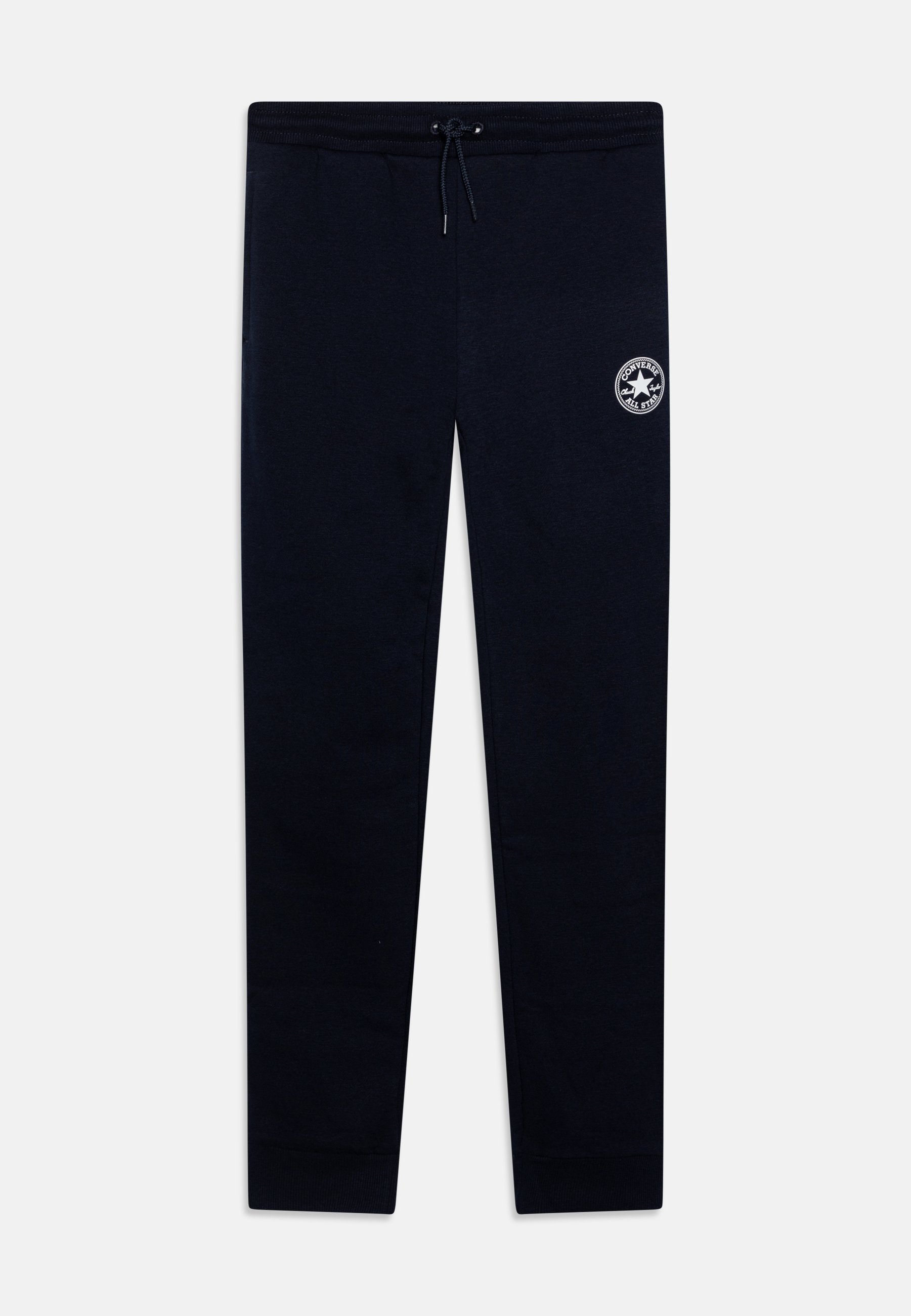 Converse SIGNATURE CHUCK PATCH UNISEX - Tracksuit bottoms - obsidian/white/dark blue
