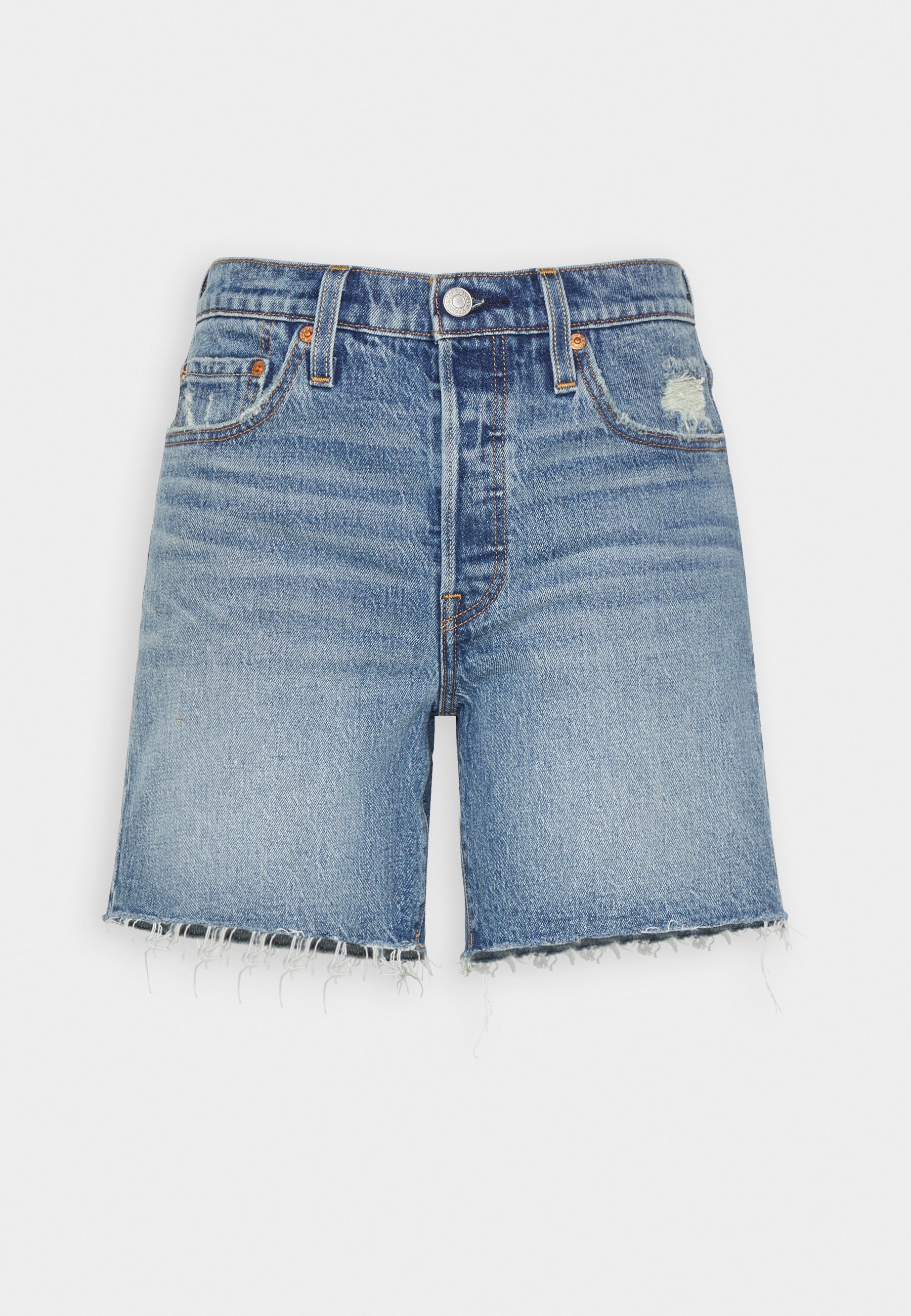 Levi's® 501® MID THIGH SHORTS - Denim shorts - odeon/blue denim