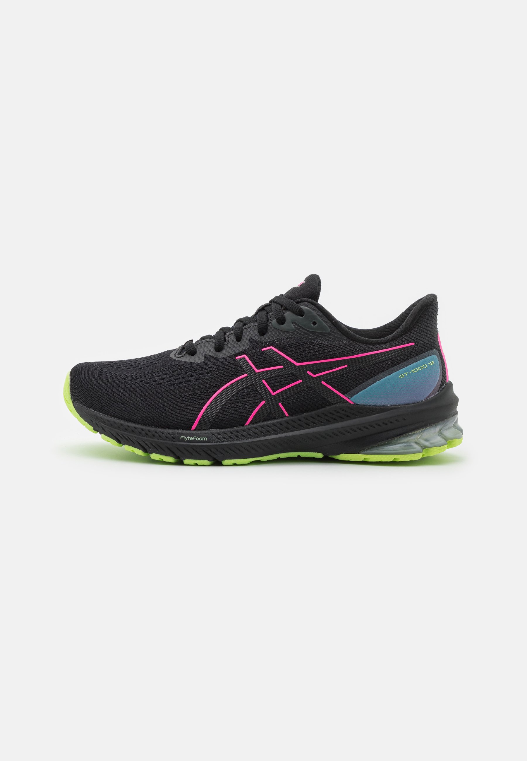 ASICS GT-1000 12 GTX - Stabilty running shoes - black/gris blue/black