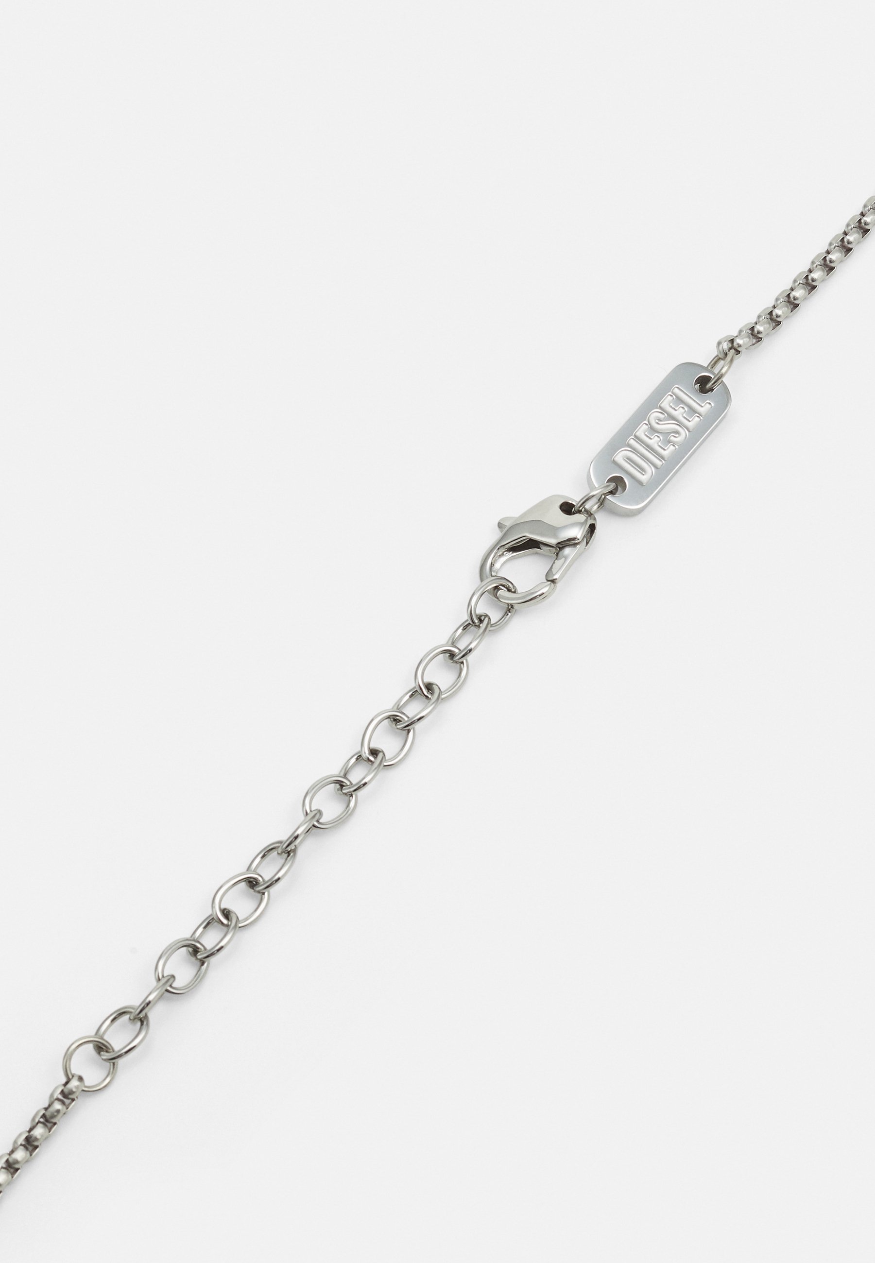 Diesel Necklace - silver-coloured