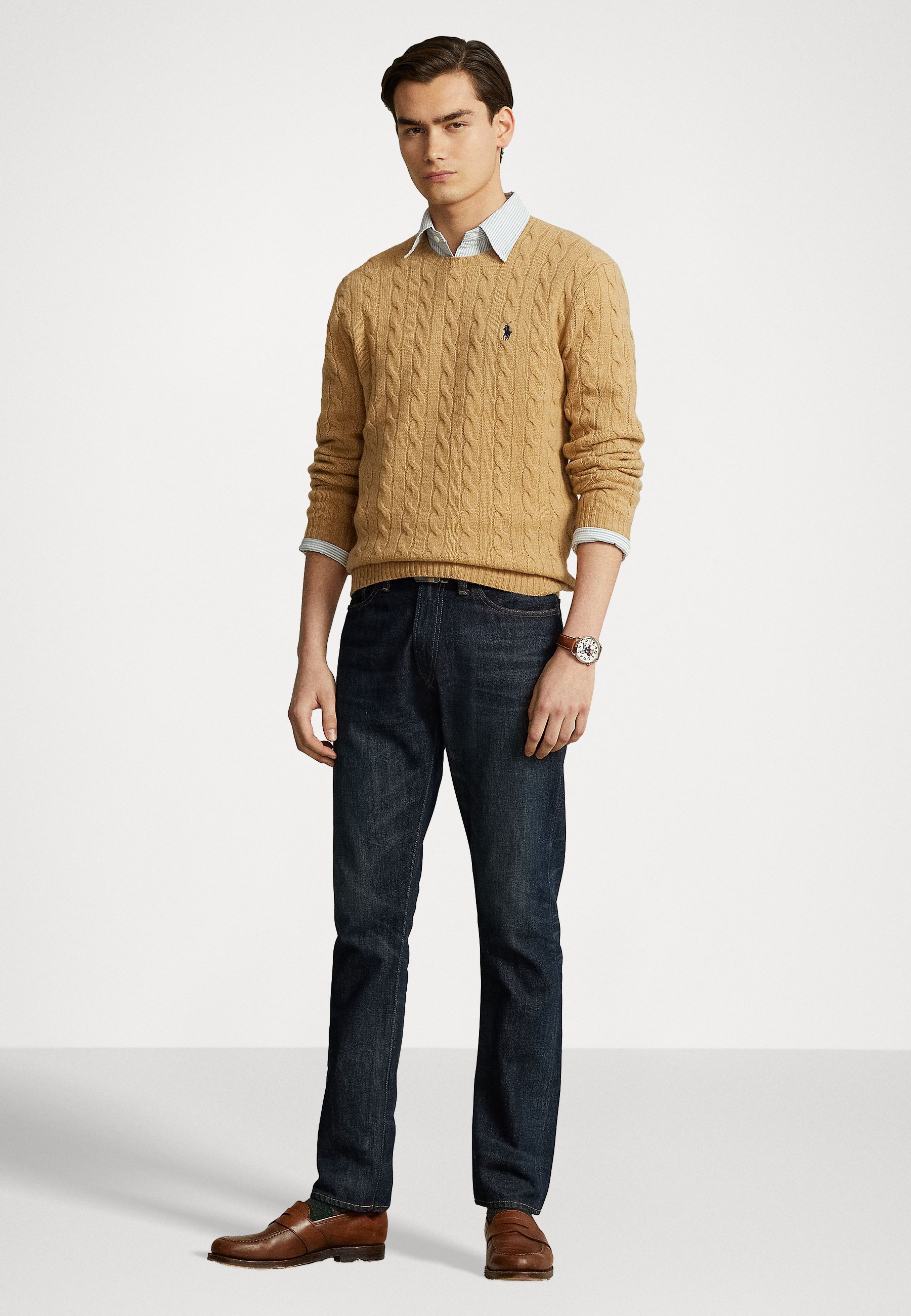 Polo Ralph Lauren Jumper - camel melange/camel