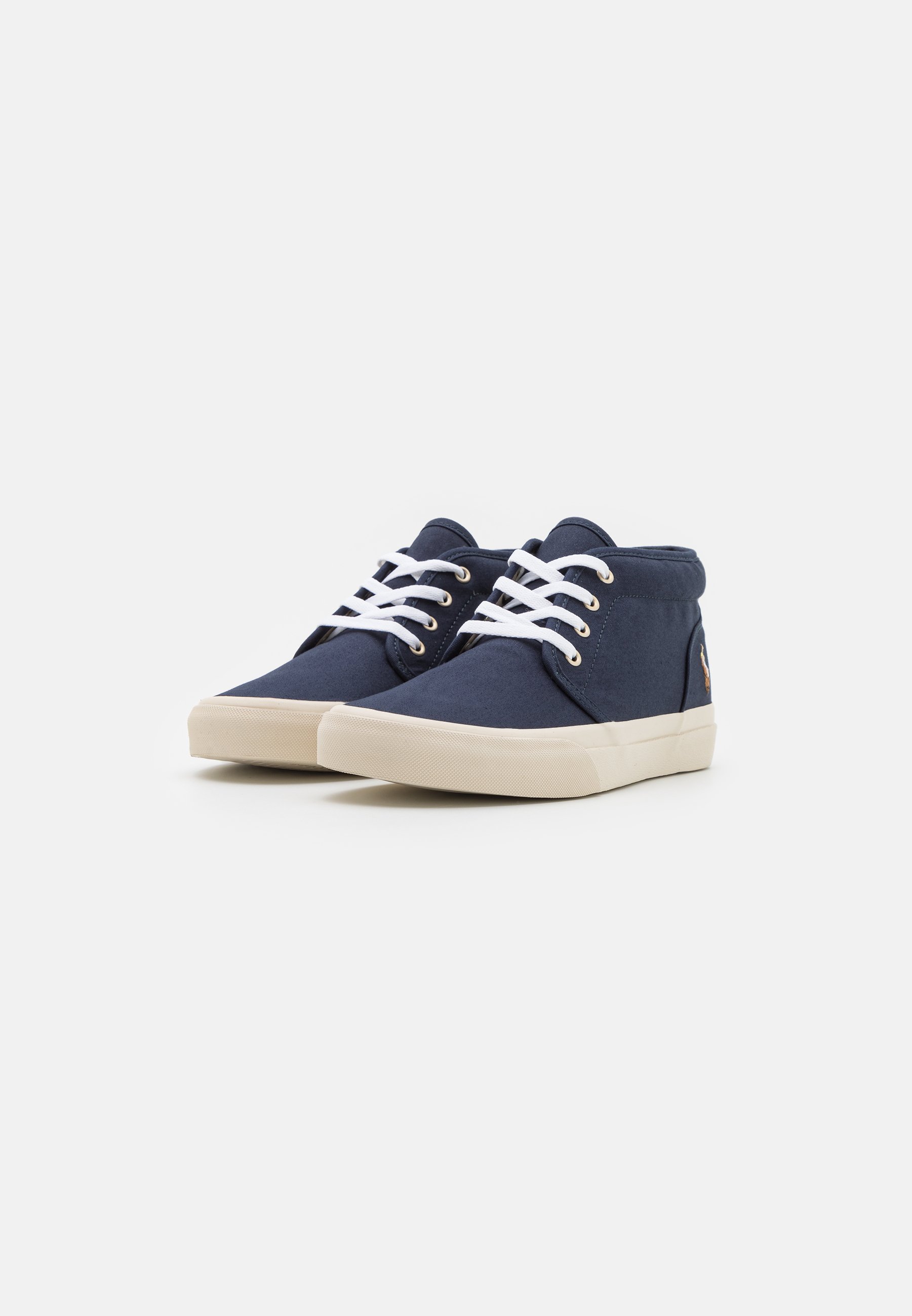 Polo Ralph Lauren KEATON LACE UNISEX - High-top trainers - hunter navy/dark blue