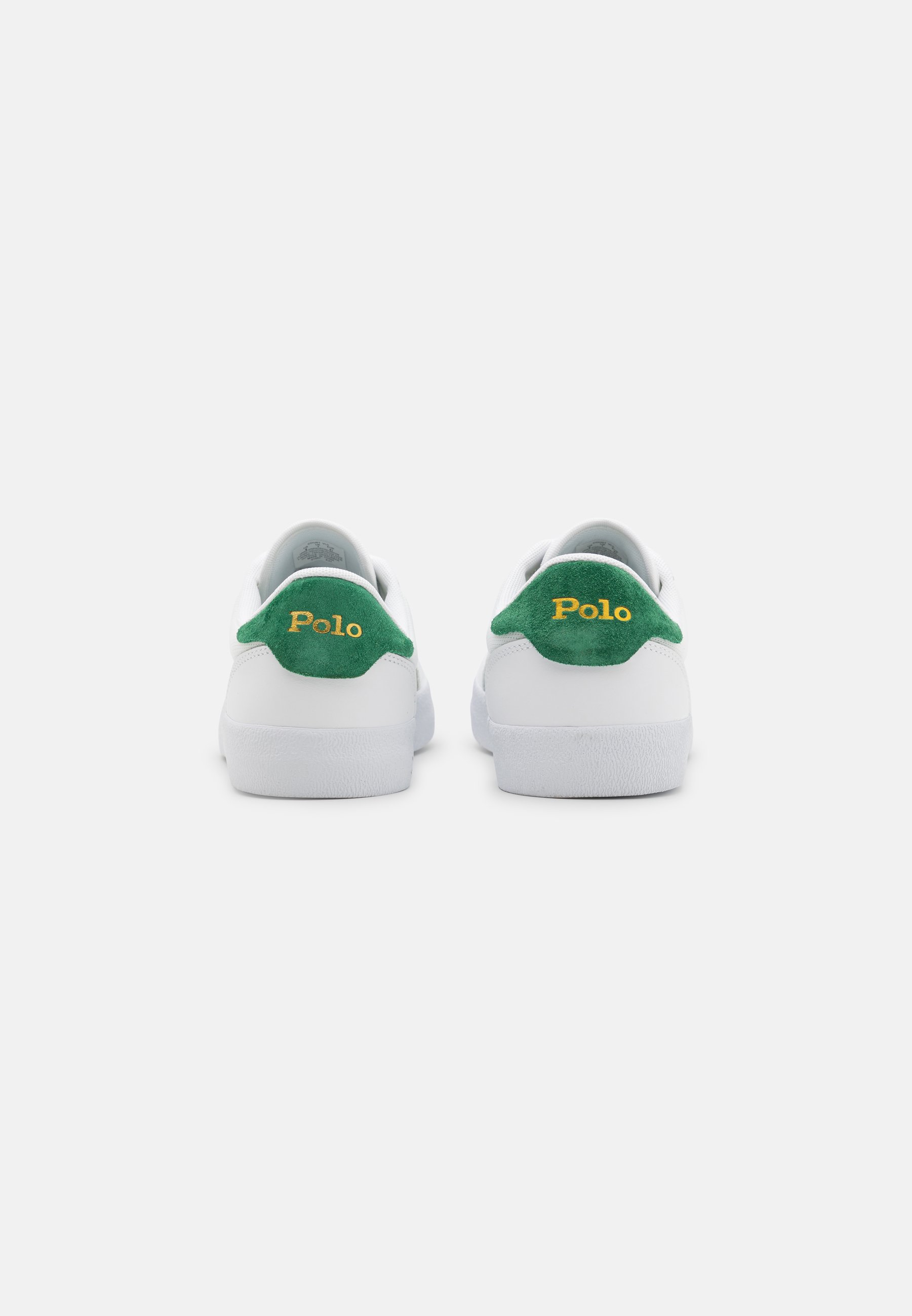 Polo Ralph Lauren COURT UNISEX - Trainers - white/forest/cream/white