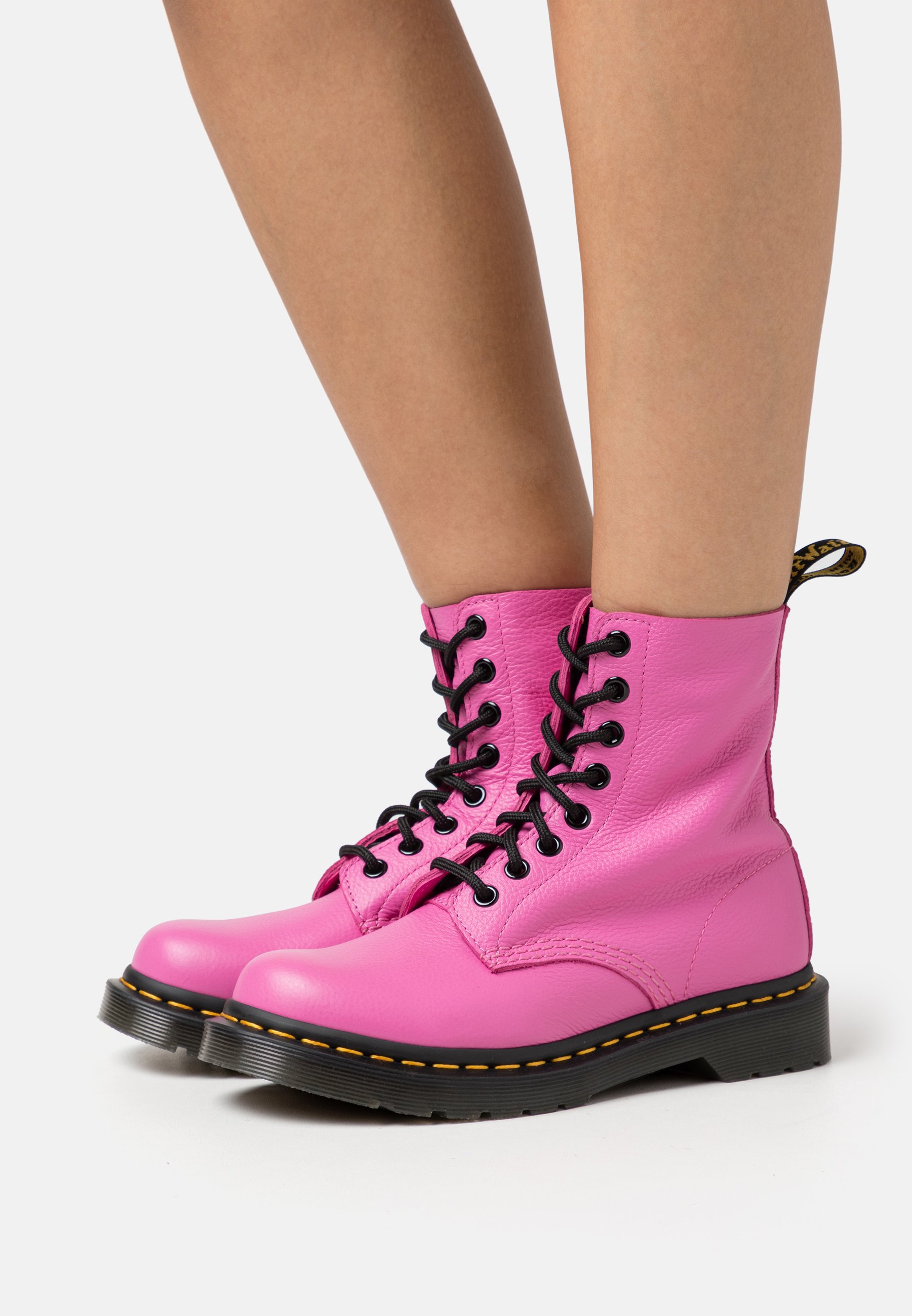 Dr. Martens 1460 PASCAL - Lace-up ankle boots - thrift pink/pink