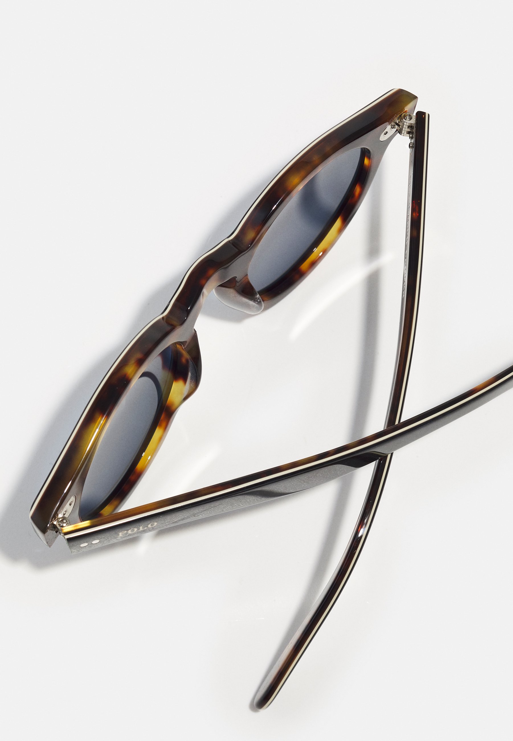 Polo Ralph Lauren UNISEX - Sunglasses - shiny black / dark blue/black