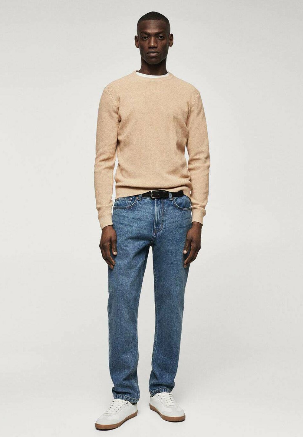 Mango ANTIGUA - Jumper - open beige/beige