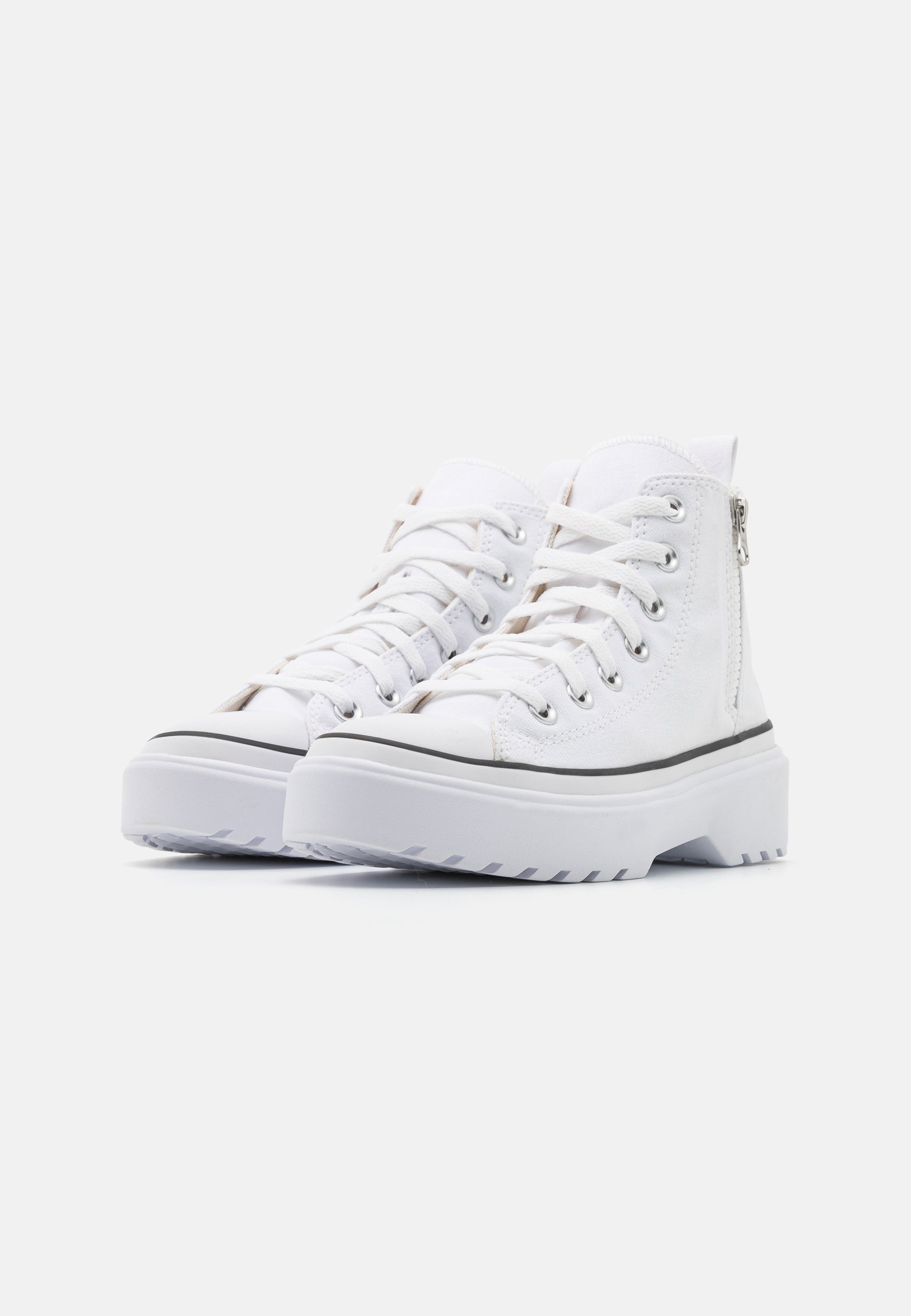 Converse CHUCK TAYLOR ALL STAR LUGGED LIFT PLATFORM UNISEX - High-top trainers - white/black/white