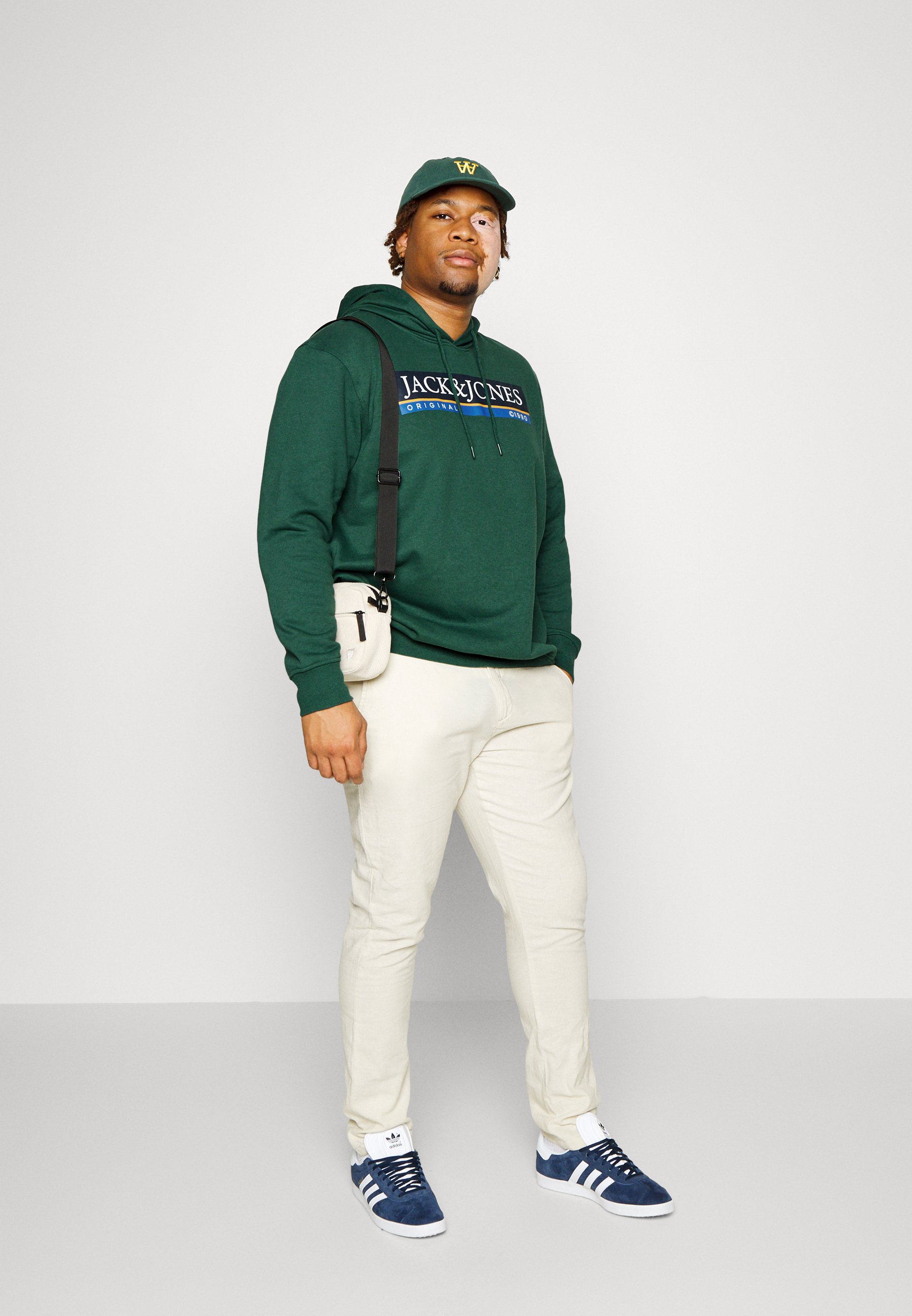 Jack &Jones JORCODYY  - Hoodie - trekking green/green