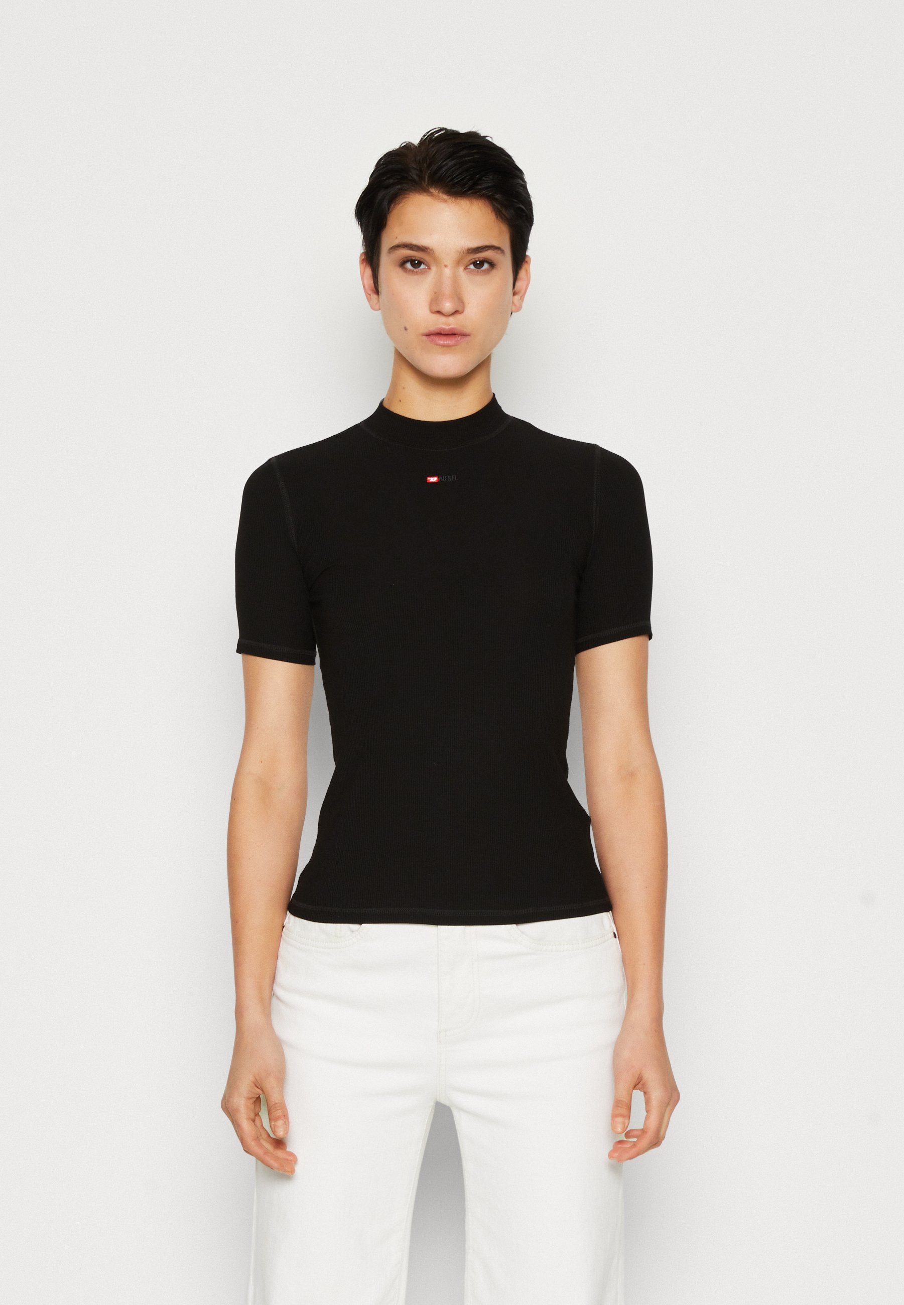 Diesel T-MOKKY-MICRODIV - Basic T-shirt - 9xx/black