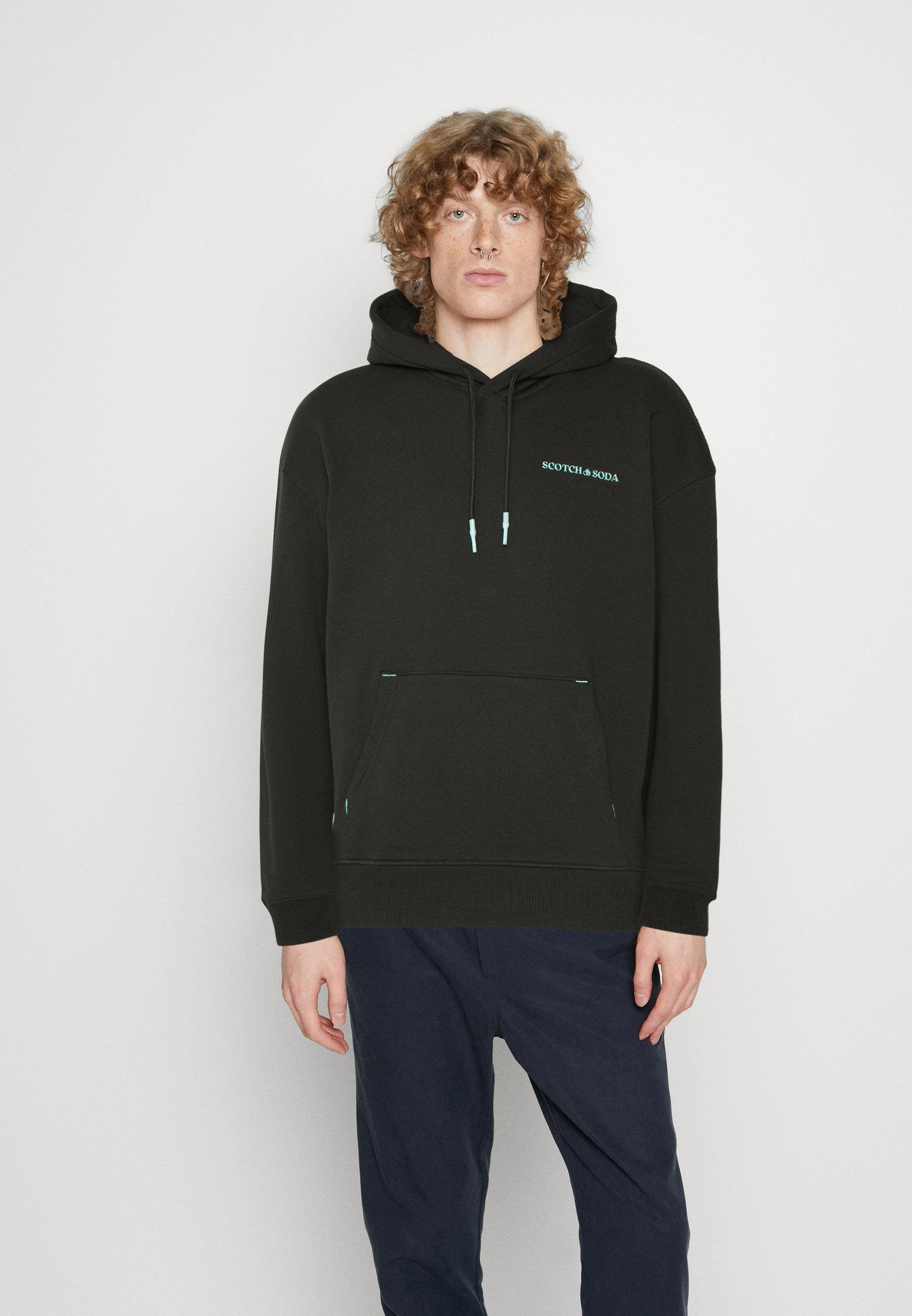 Scotch & Soda HOODIE UNISEX - Hoodie - black