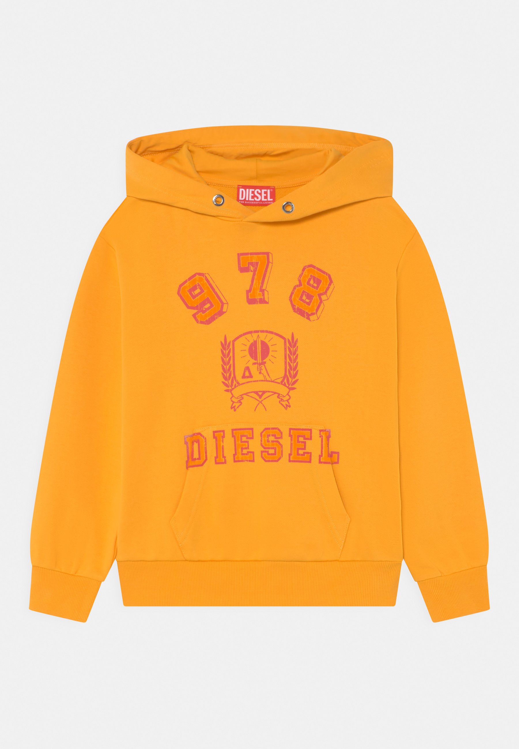 Diesel OVER - Sweatshirt - giallo oro/dark yellow