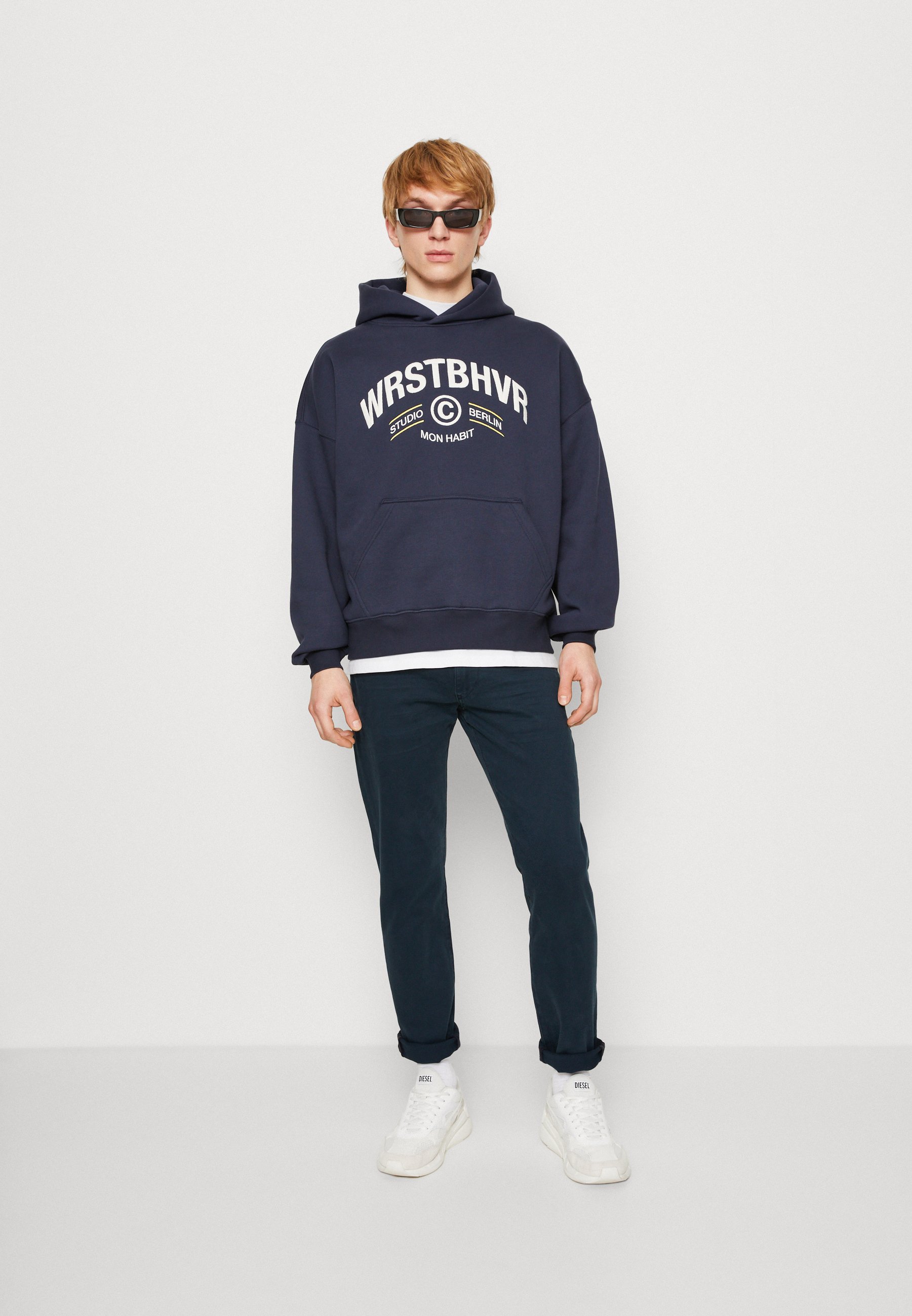 Diesel STRUKT - Jeans Tapered Fit - blue/dark-blue denim