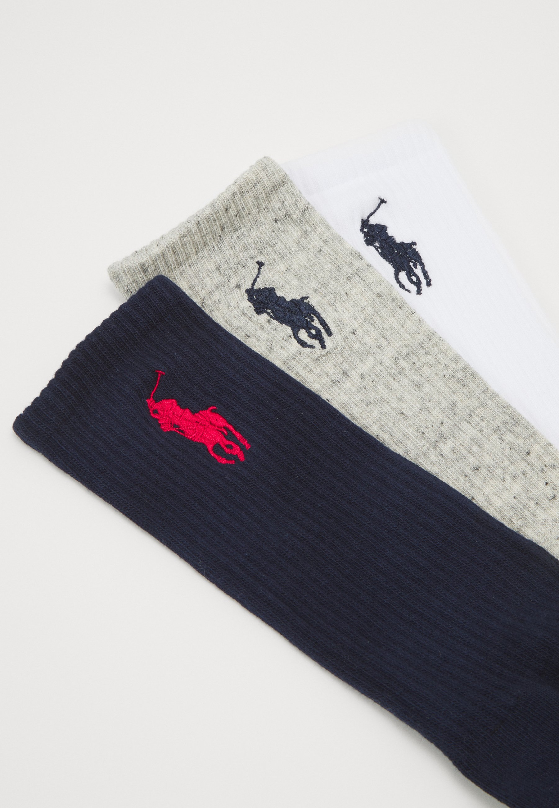 Polo Ralph Lauren BIG CREW SOCK 2 PACK - Socks - navy/white/grey/dark blue