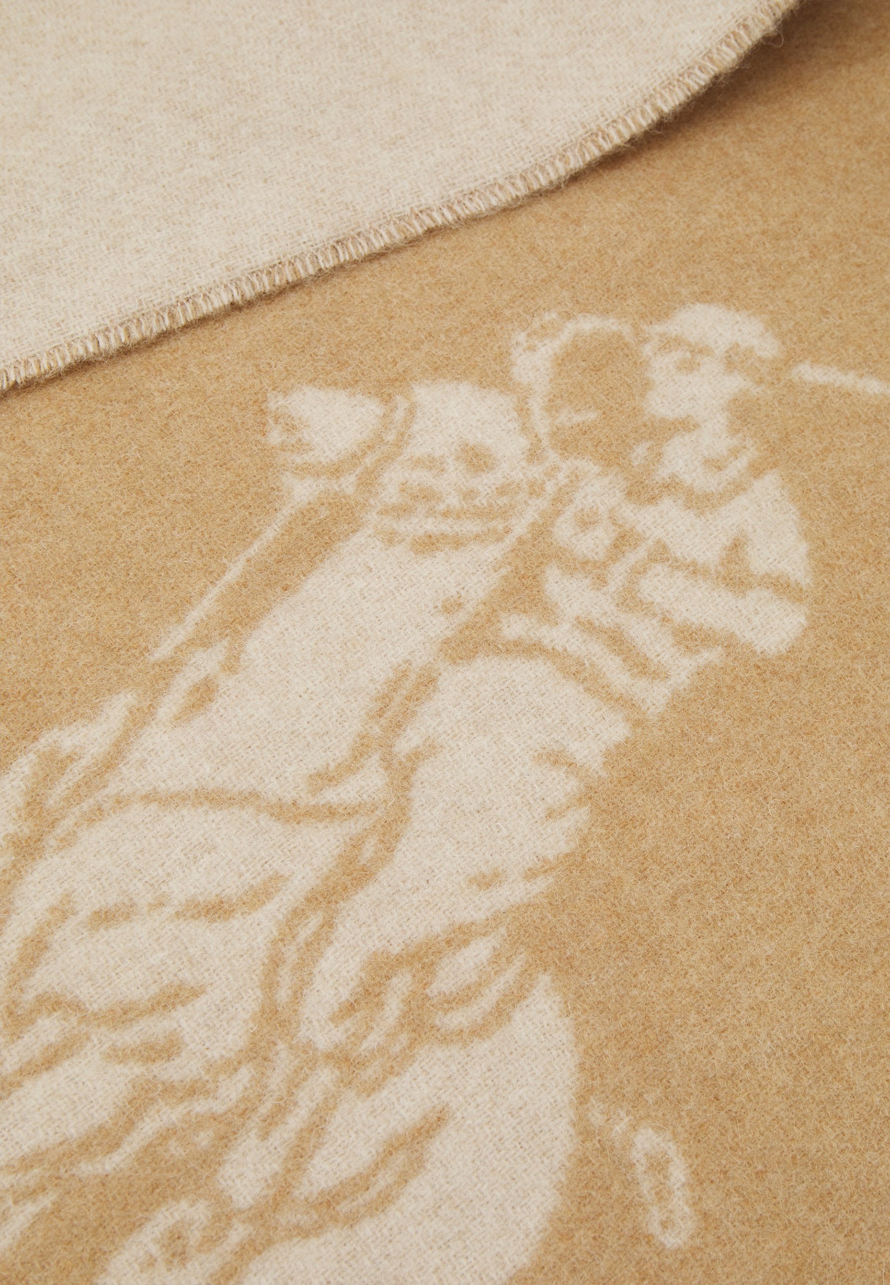 Polo Ralph Lauren BIG SCARF UNISEX - Scarf - camel/brown
