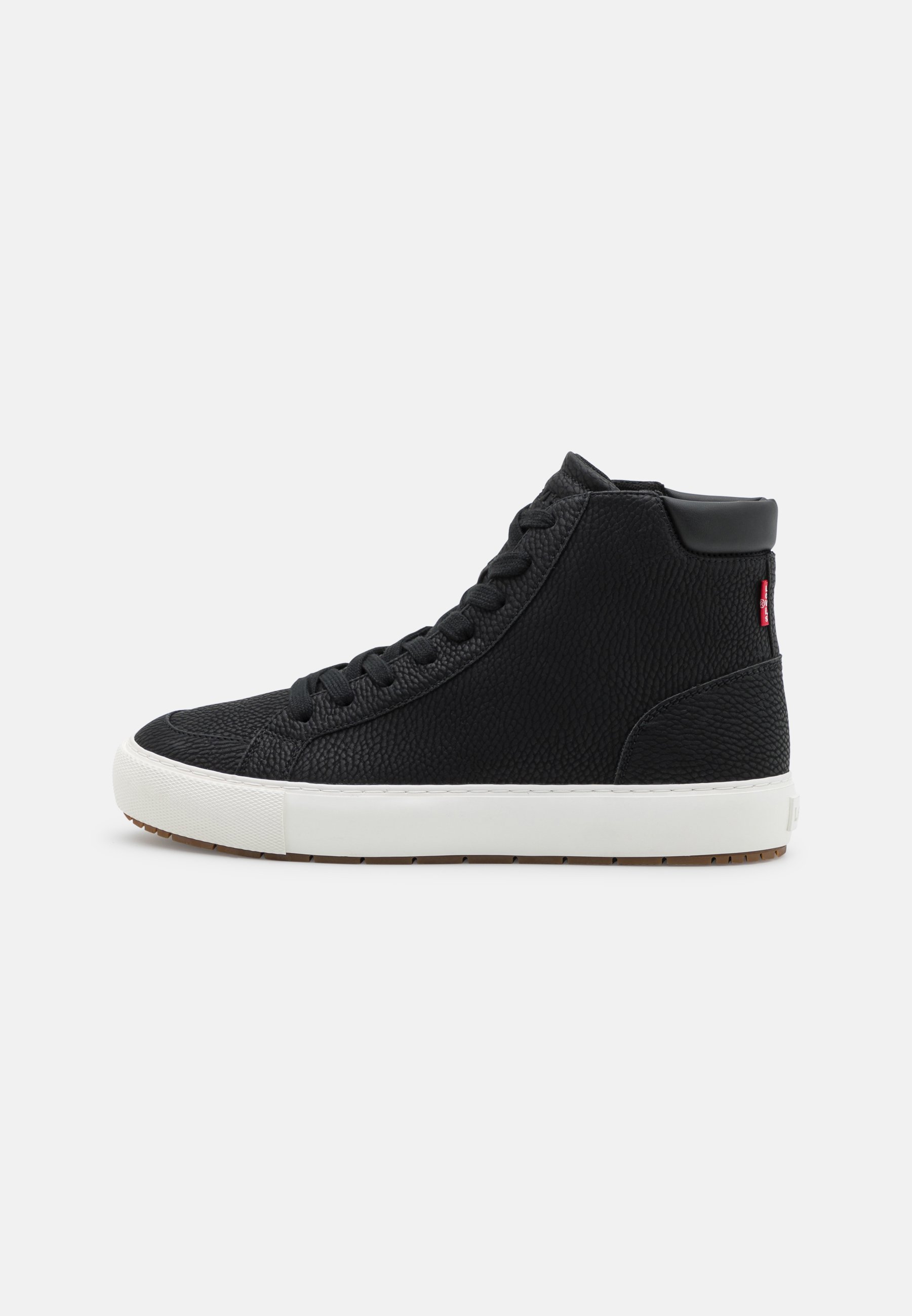 Levi's® WOODWARD RUGGED CHUKKA - High-top trainers - regular black/black