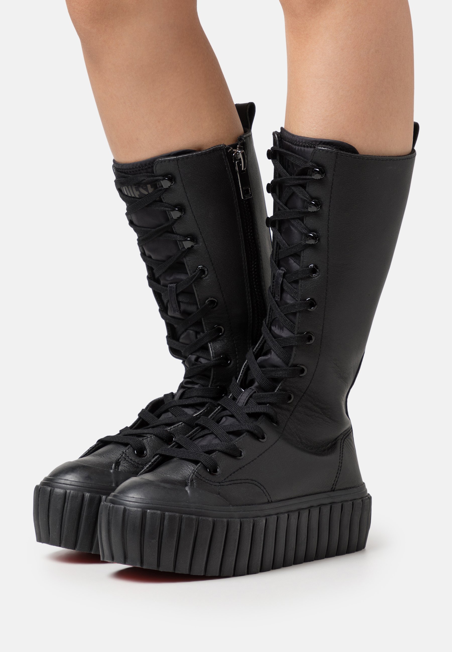 Diesel HANAMI - Lace-up boots - black
