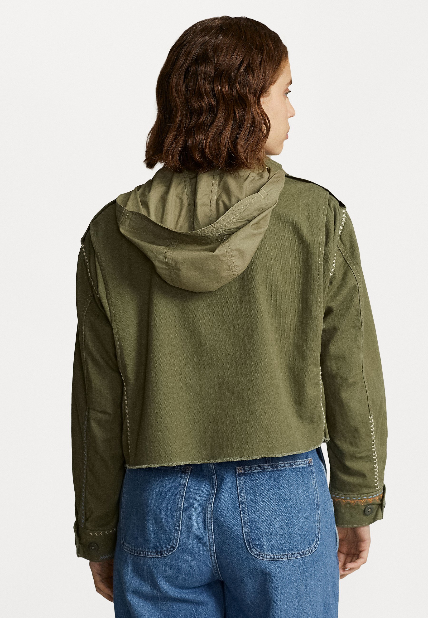 Polo Ralph Lauren UNLINED FIELD JACKET - Summer jacket - olive mountain/green