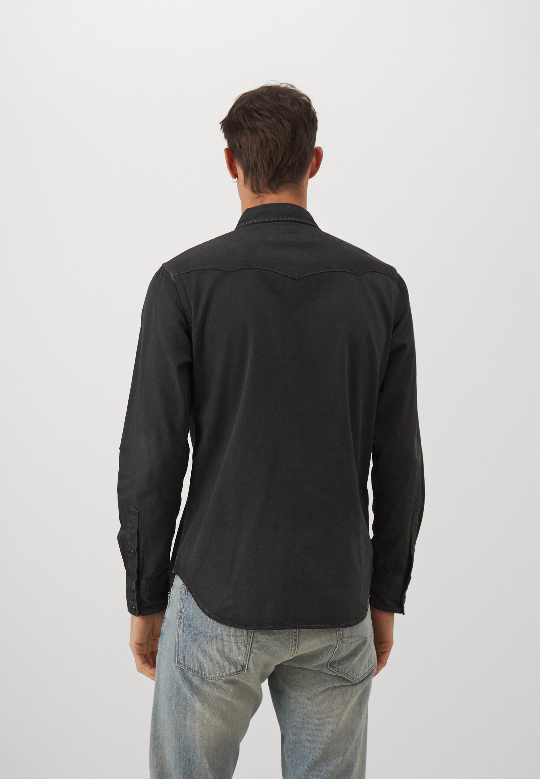 Polo Ralph Lauren WESTERN LONG SLEEVE SPORT  - Shirt - black