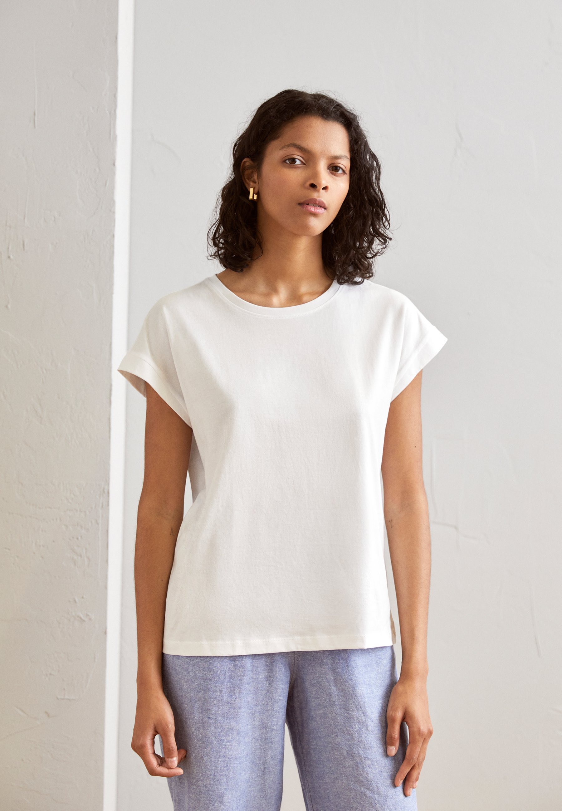 Esprit CORE TEE  - Basic T-shirt - white