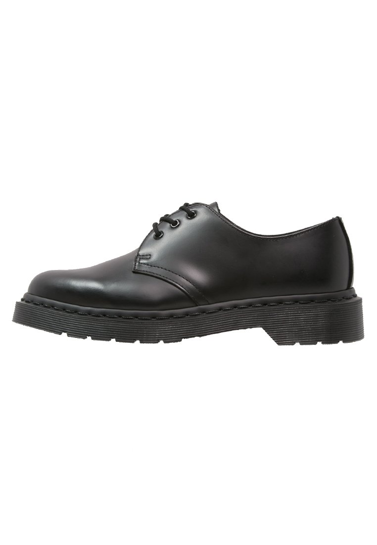 Dr. Martens 1461 VIRGINIA - Lace-ups - mono black/black