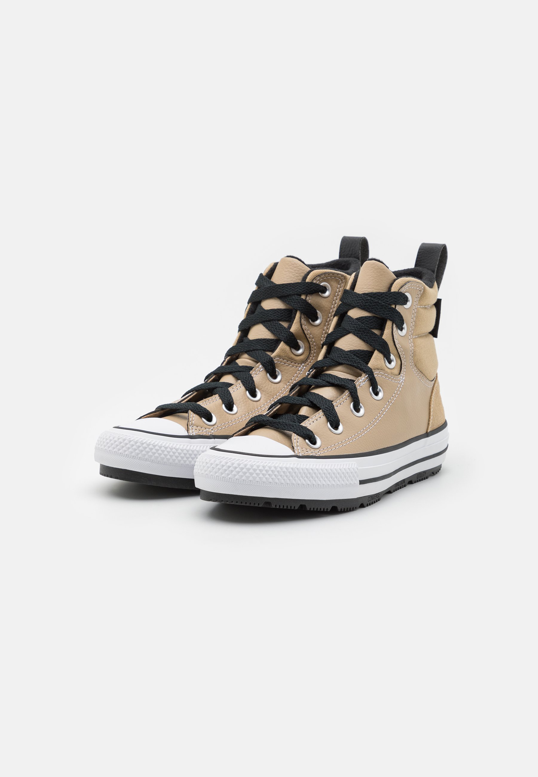Converse ALL STAR BERKSHIRE UNISEX - High-top trainers - beige/white/black/beige