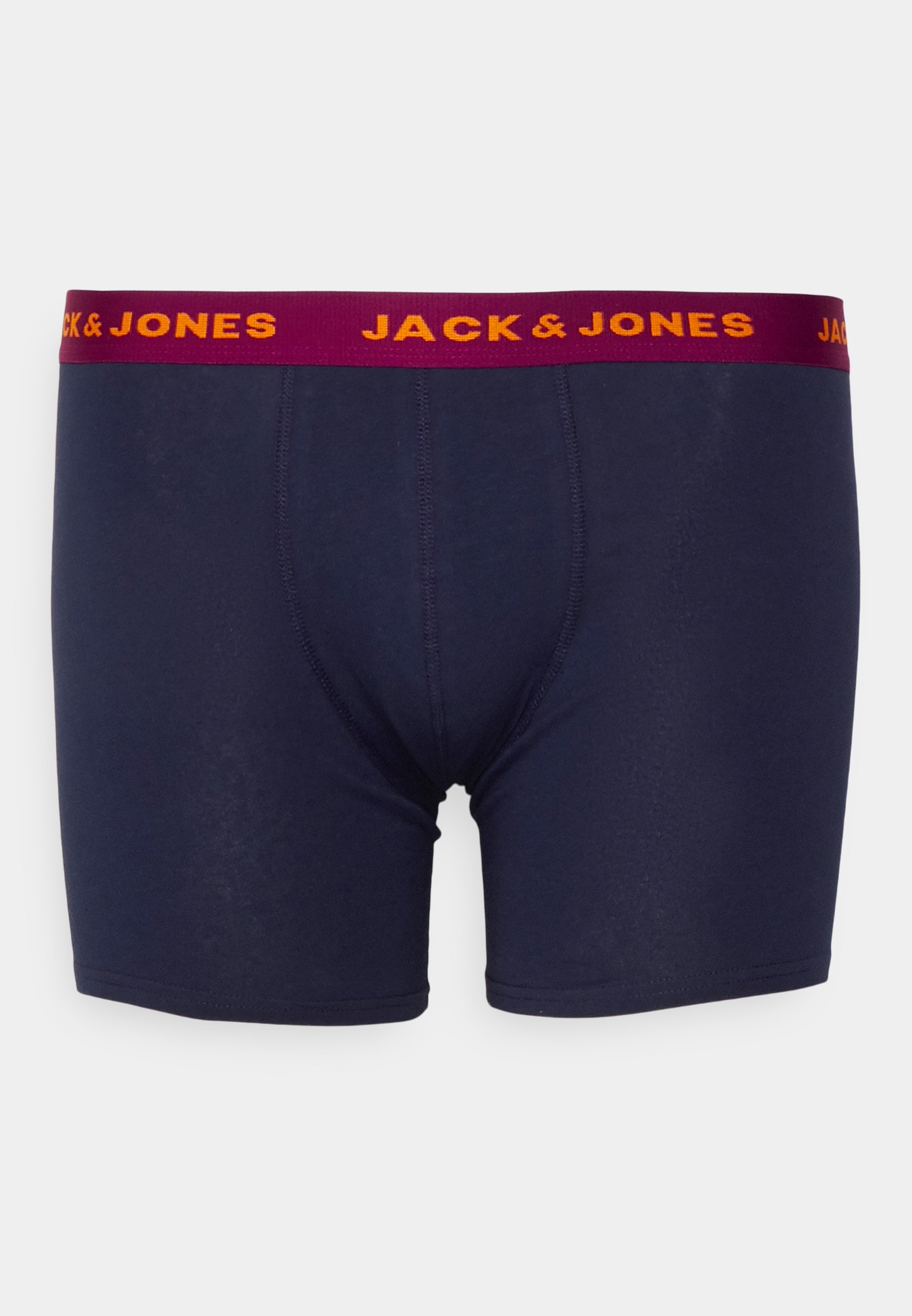 Jack &Jones JACSOLID CONTRAST TRUNKS 5 PACK - Pants - light grey/navy blazer/olive branch/grey melange/exuberance/light grey