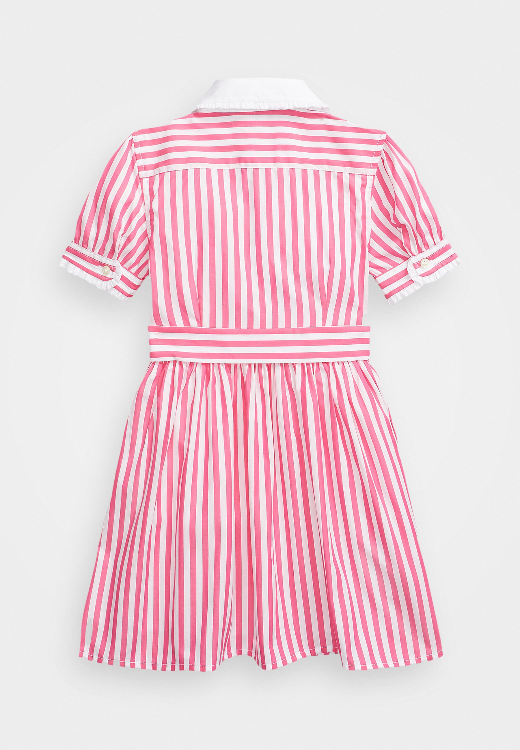 Polo Ralph Lauren MAGALIE DAY DRESS - Shirt dress - desert pink/white/pink