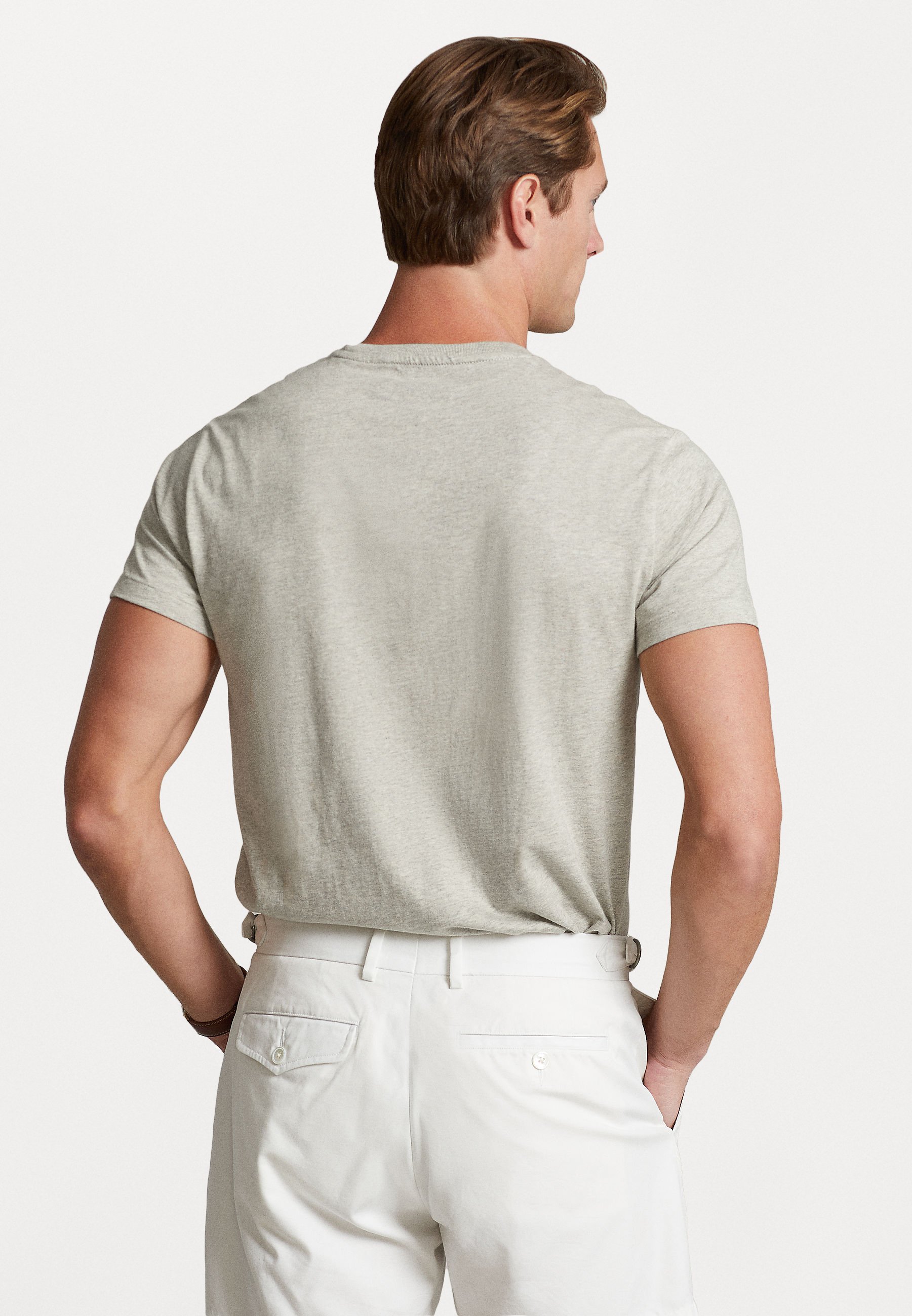 Polo Ralph Lauren CUSTOM SLIM FIT - Basic T-shirt - grey