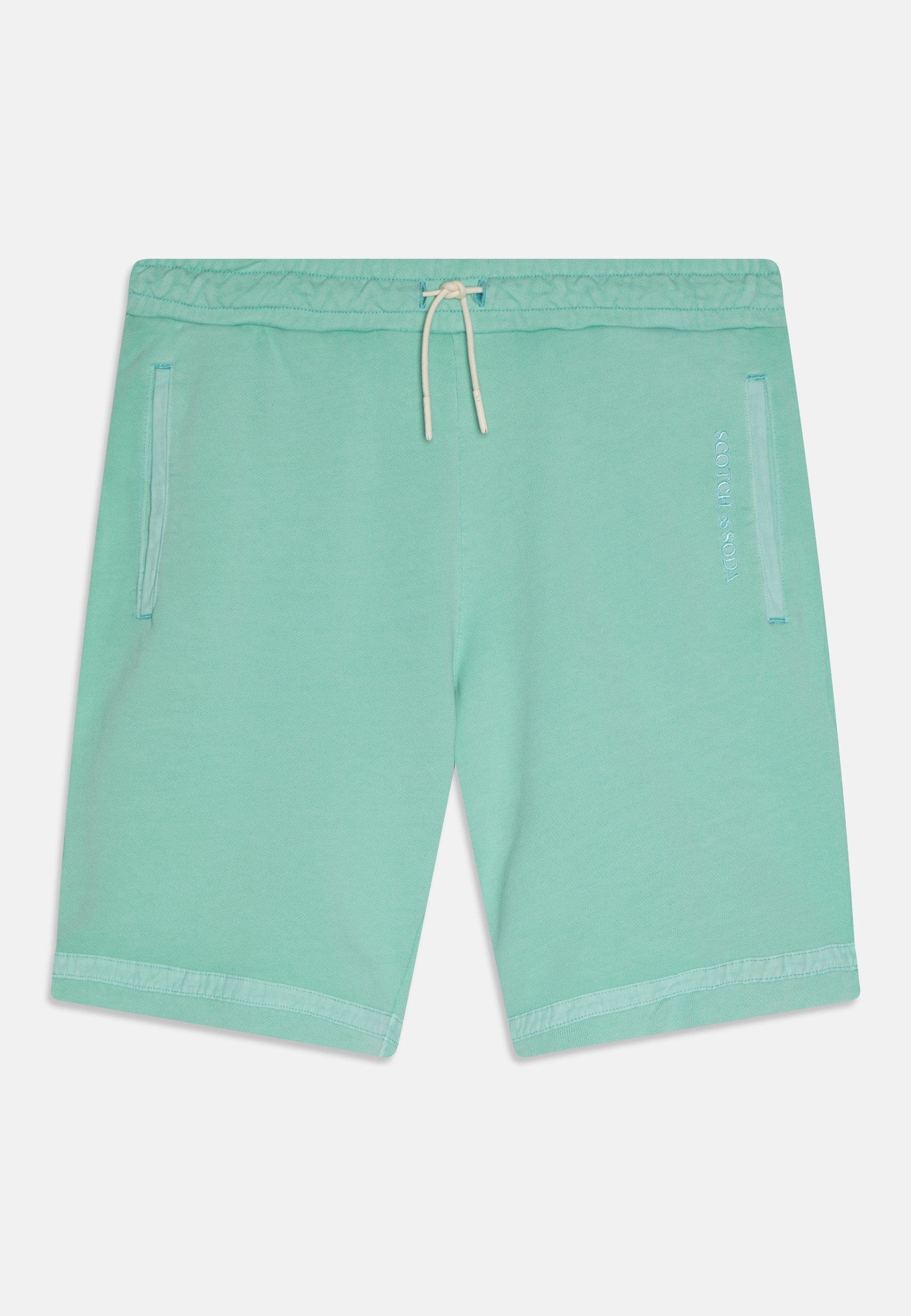 Scotch & Soda GARMENT DYED - Tracksuit bottoms - mint