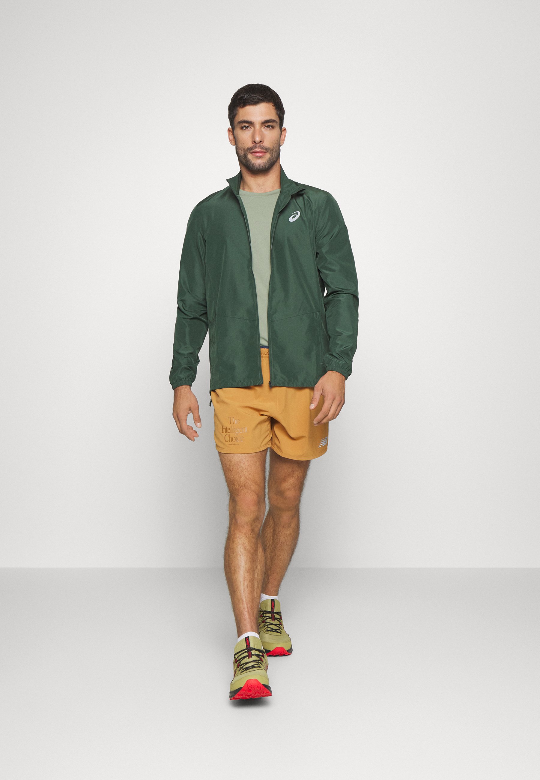 ASICS CORE JACKET - Running jacket - rain forest/dark green