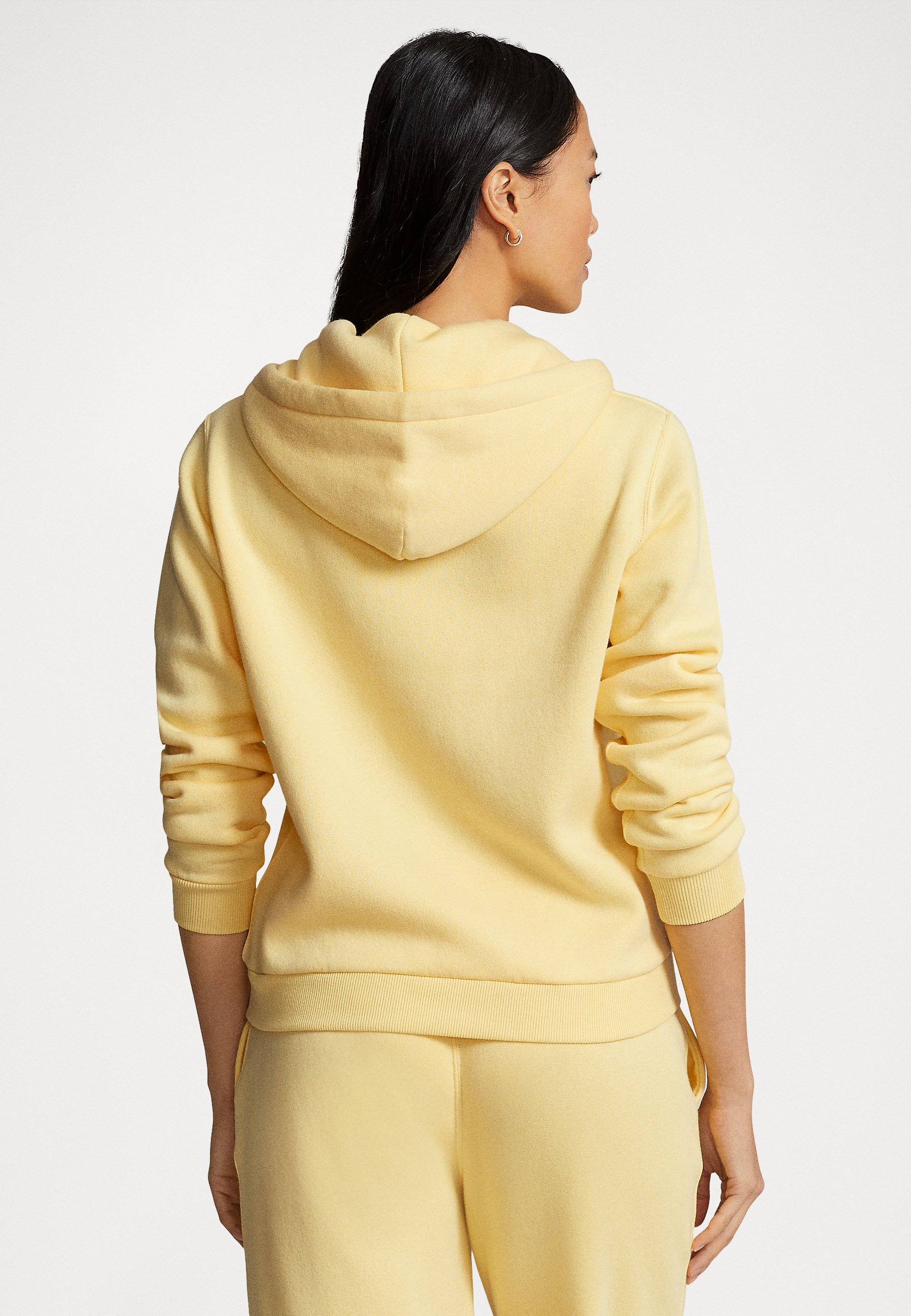 Polo Ralph Lauren LONG SLEEVE - Zip-up sweatshirt - wicket yellow/yellow
