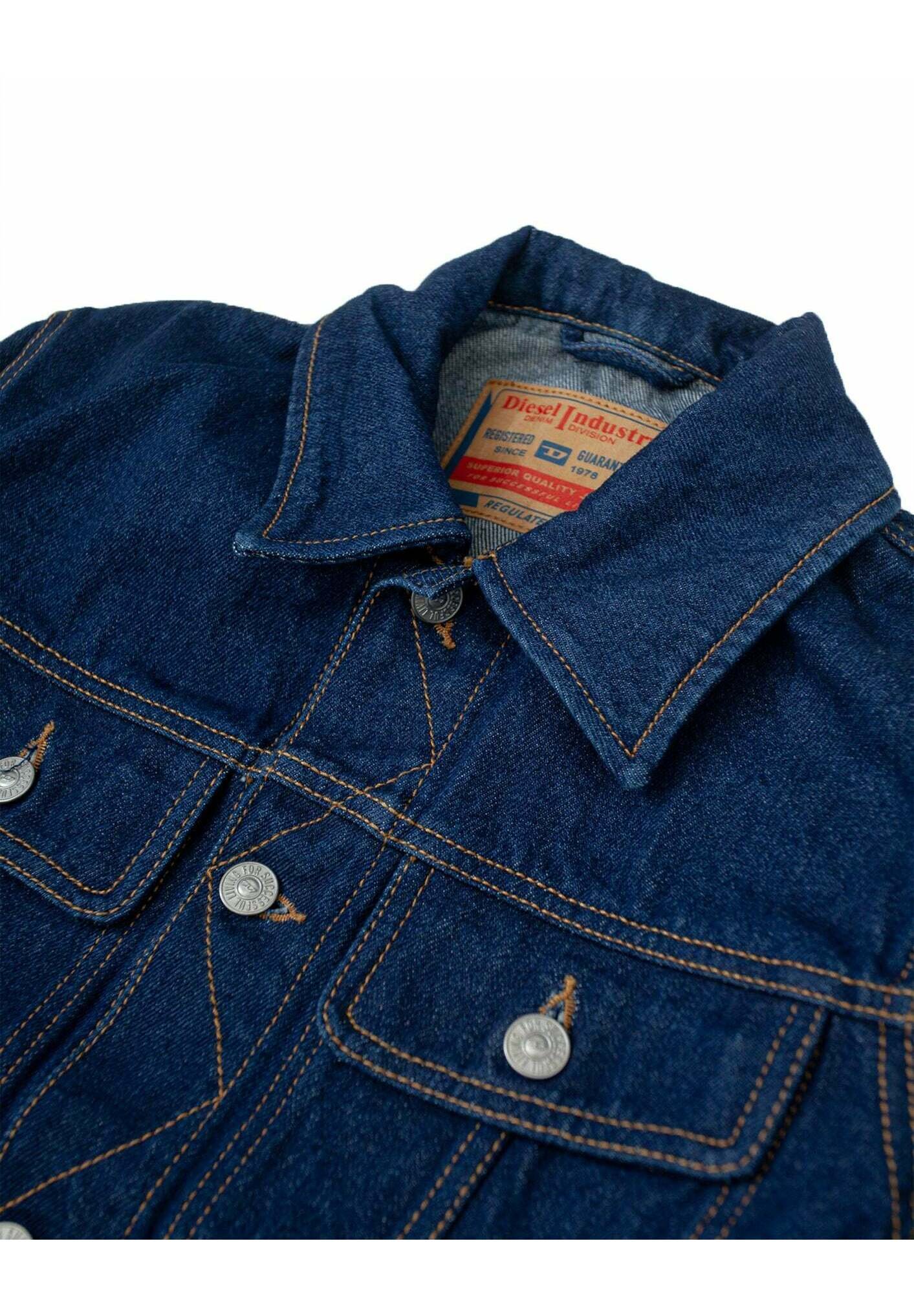 Diesel Denim jacket - blue denim/dark-blue denim