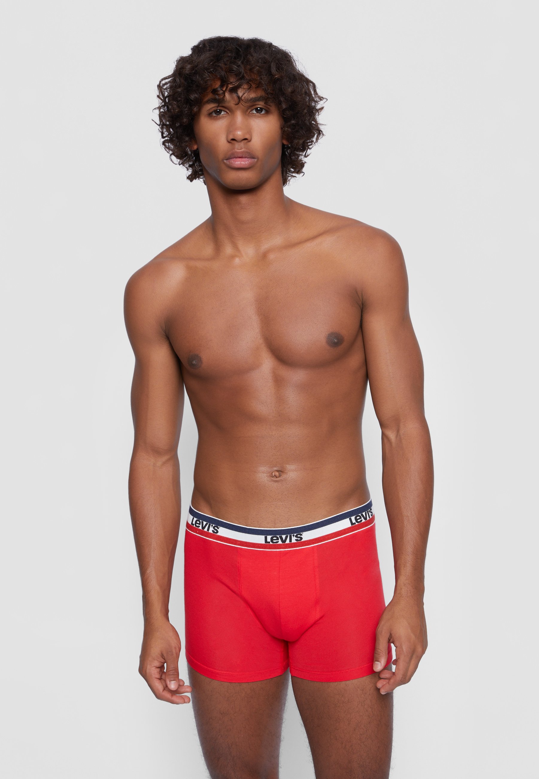Levi's® LOGO BOXER BRIEF 3 PACK - Pants - white/blue/red/white